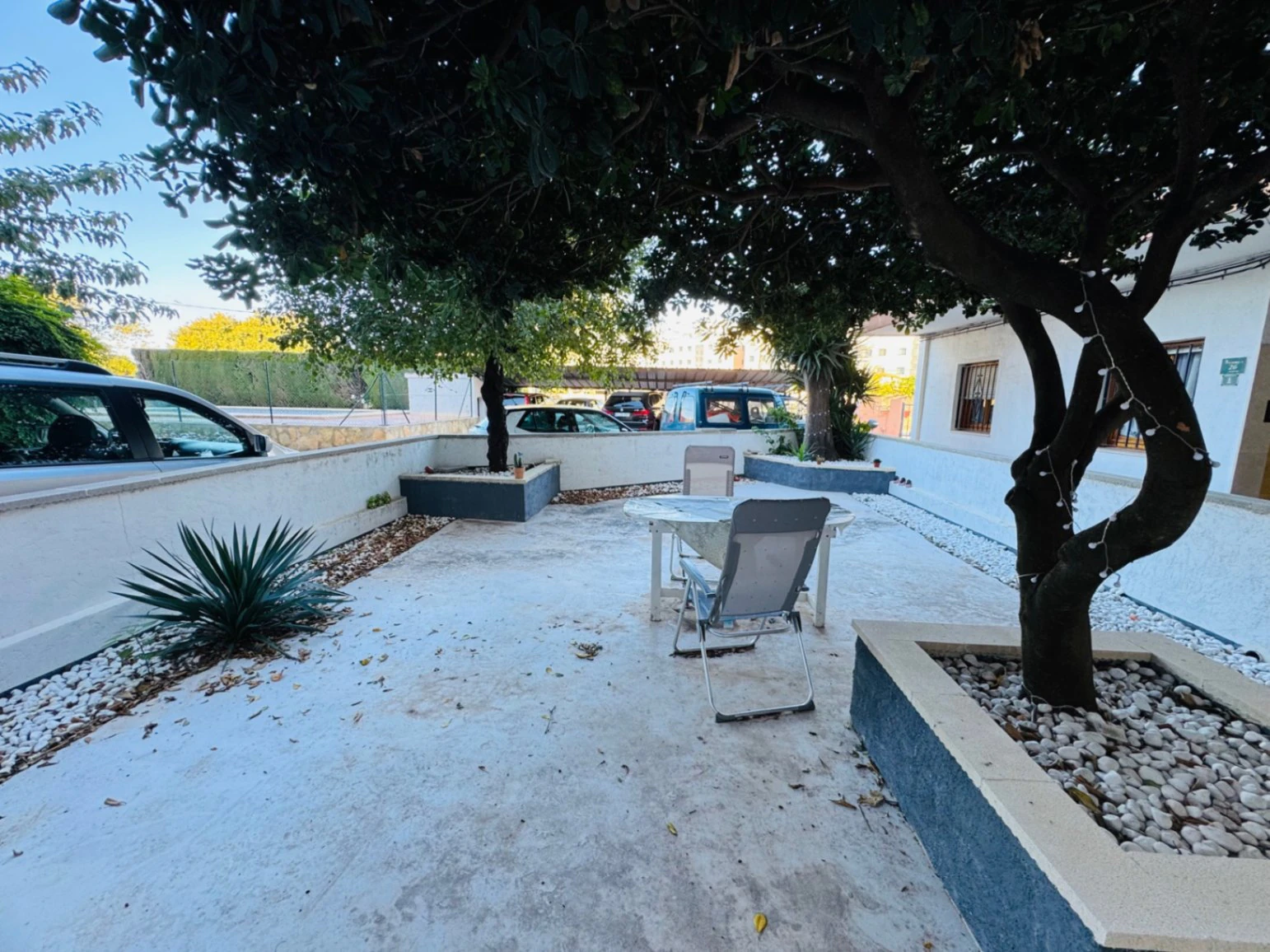 Planta baja en urbanización con piscina en Denia