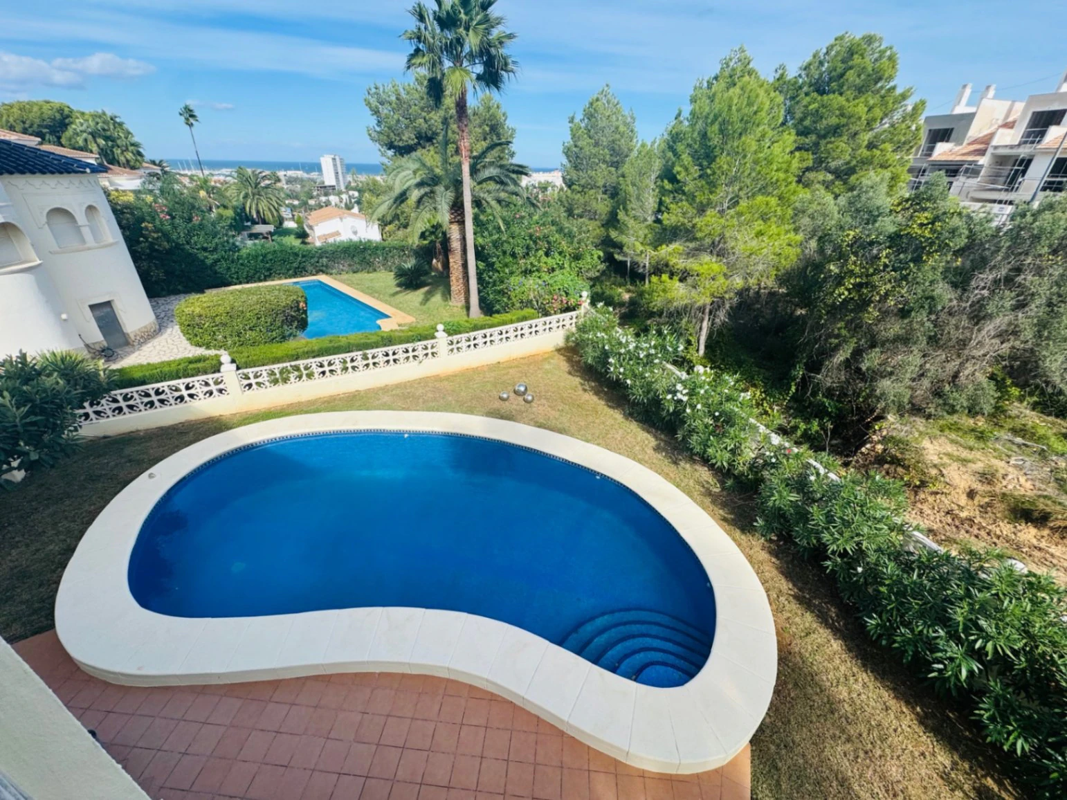 Chalet con vistas al mar en Denia, zona Santa Lucía en Montgó