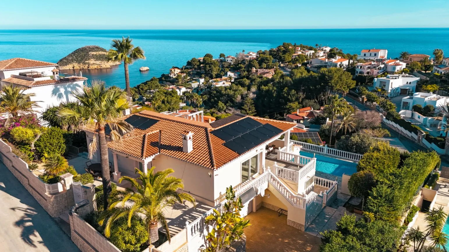 Villa con vistas al mar en venta, Balcón al Mar, Jávea