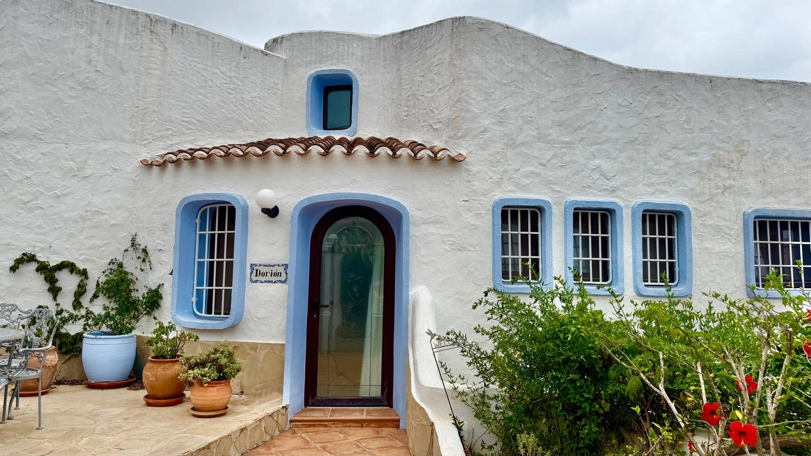 CRJC210527 - Charmante villa de style ibicenco avec vue panoramique sur la mer à Jávea.
