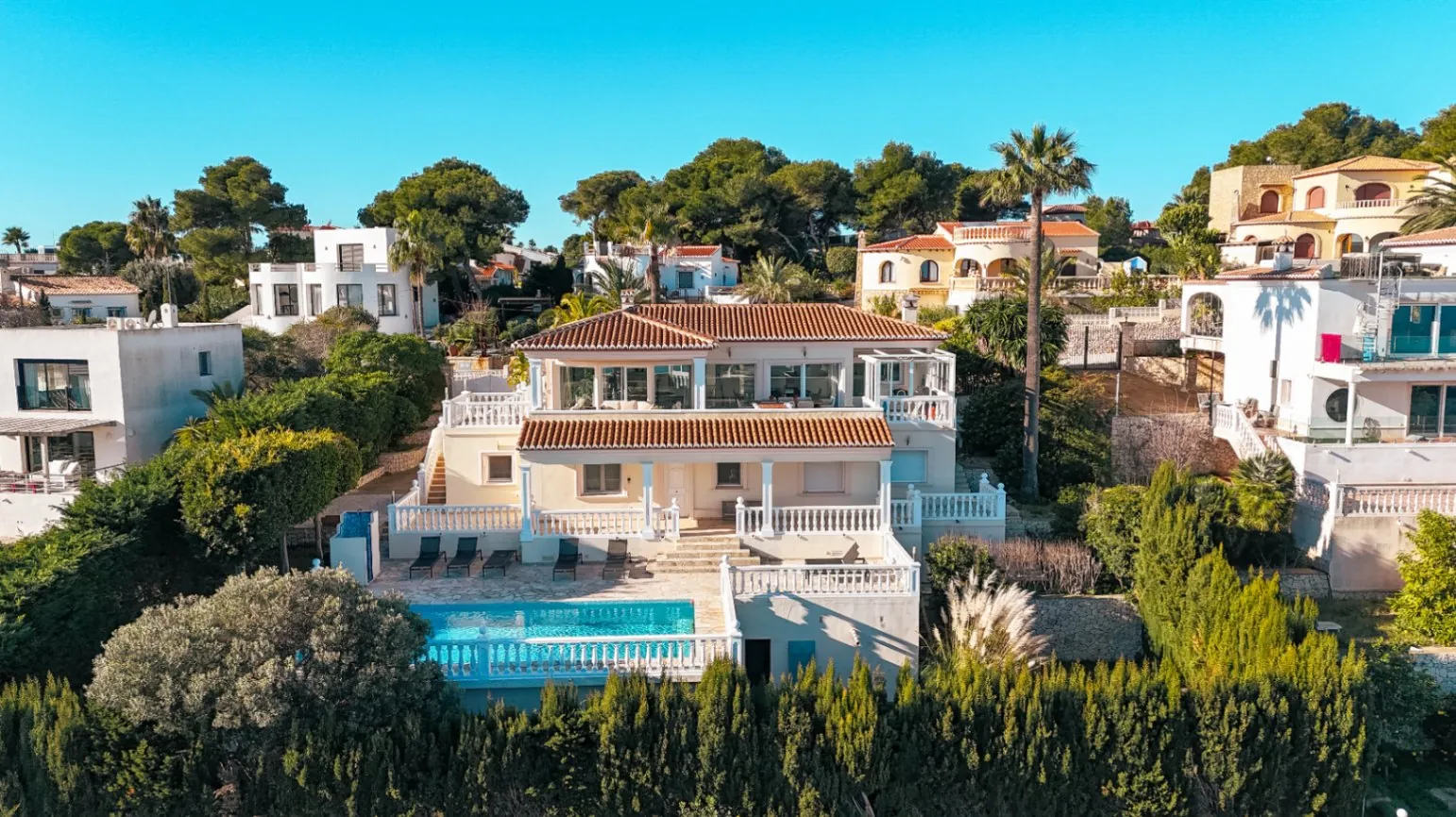 Villa con vistas al mar en venta, Balcón al Mar, Jávea