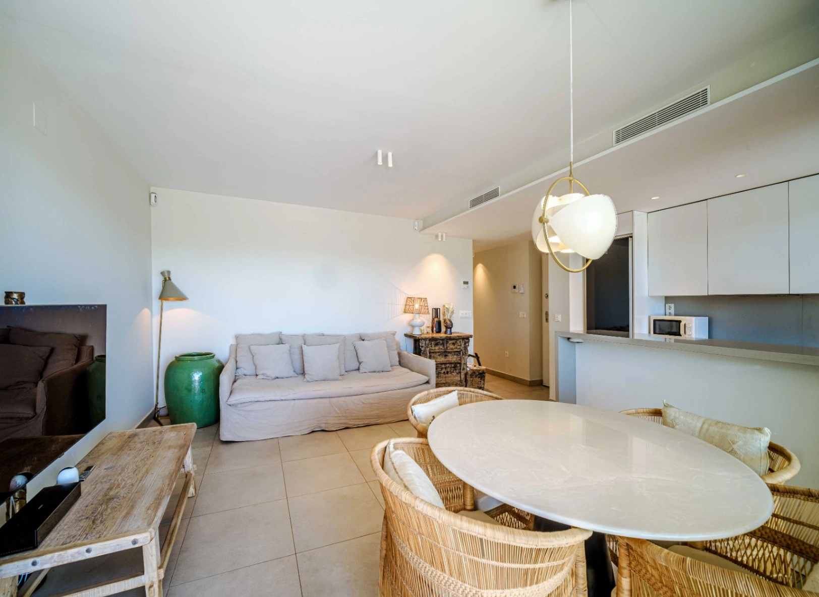 CRA1021 - Ático en playa Arenal Jávea, con terraza grande y vistas al Mar