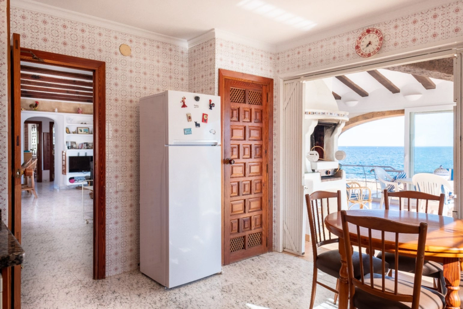 Mediterranean villa on the seafront