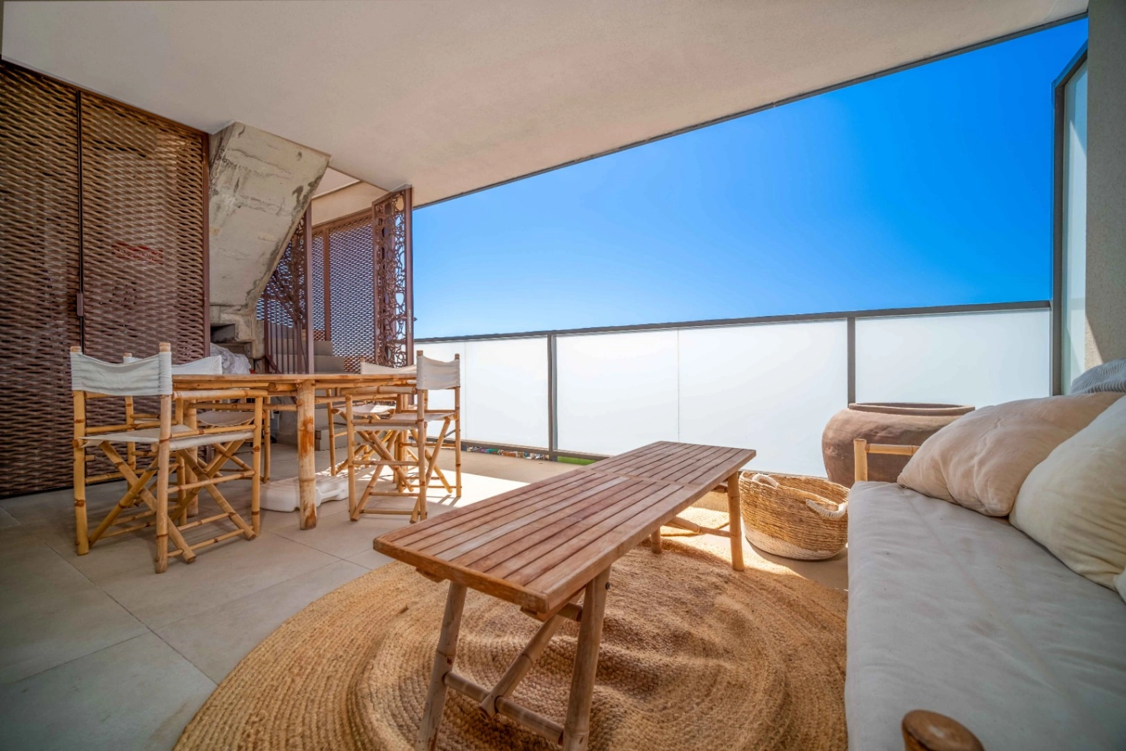 CRA1021 - Ático en playa Arenal Jávea, con terraza grande y vistas al Mar