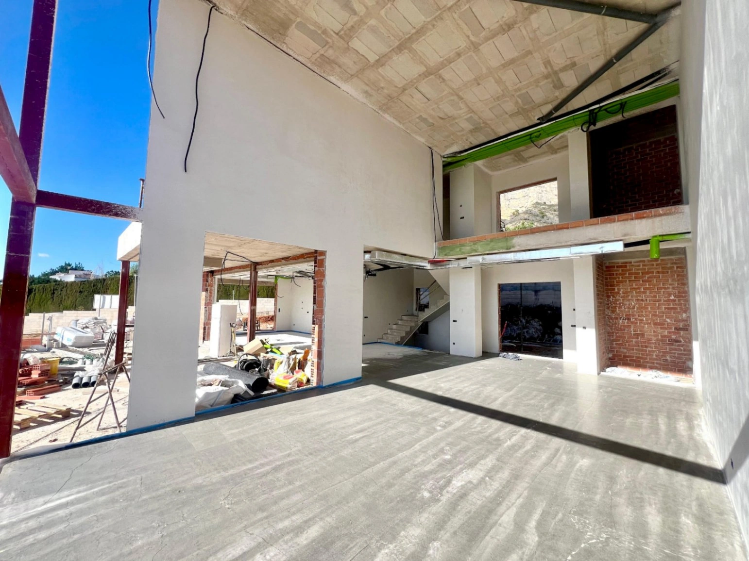 4642 - Villa moderne en construction dans la zone du Montgo à Javea