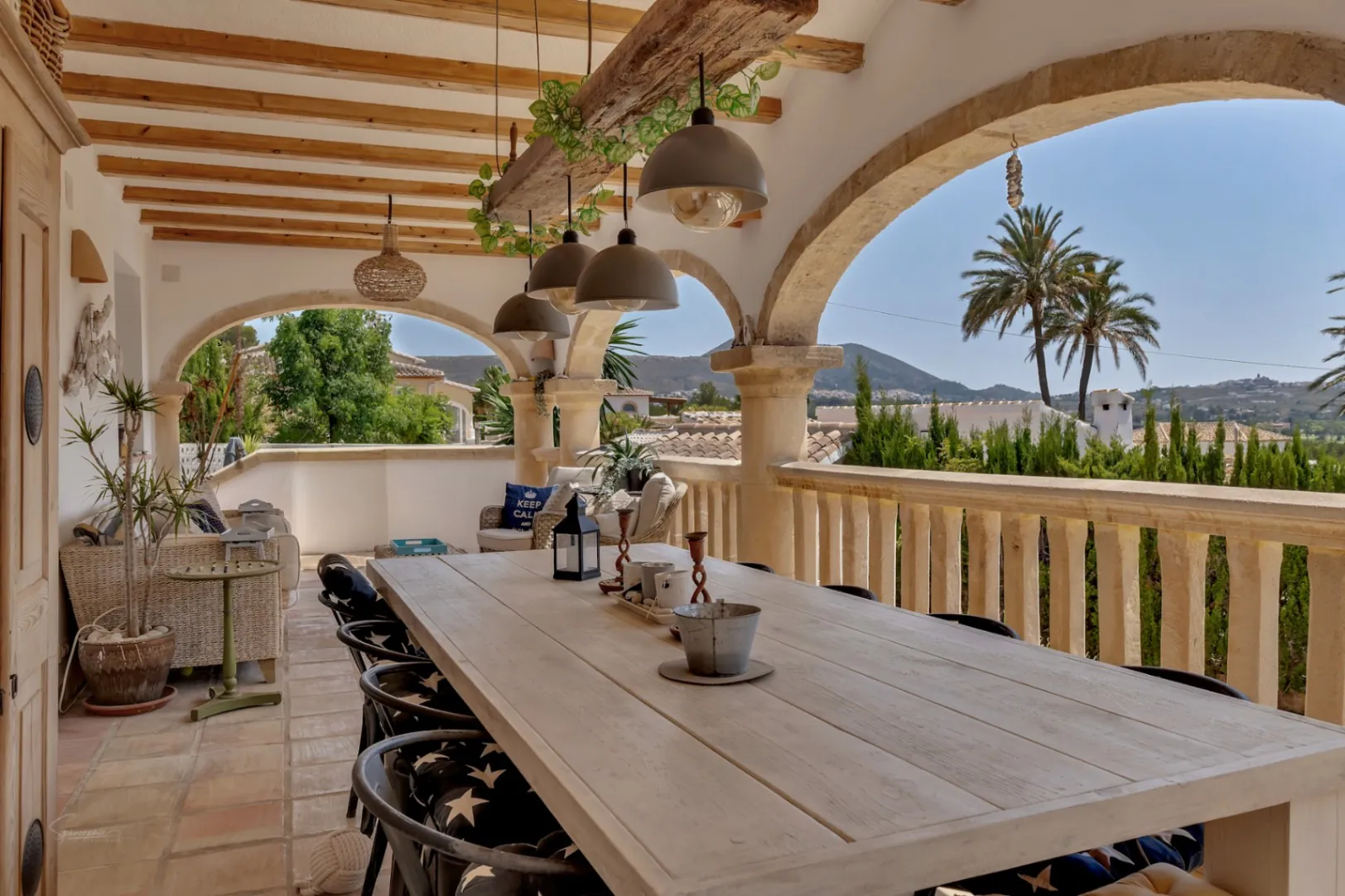 CRJC898930 - Elegante villa completamente renovada con vistas impresionantes en Rafalet, Jávea