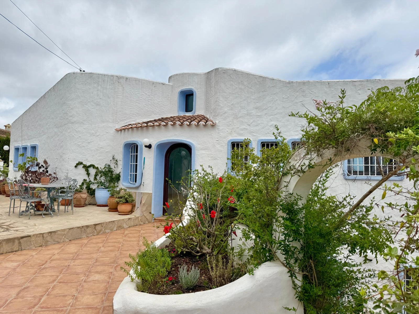 CRJC210527 - Charmante villa de style ibicenco avec vue panoramique sur la mer à Jávea.