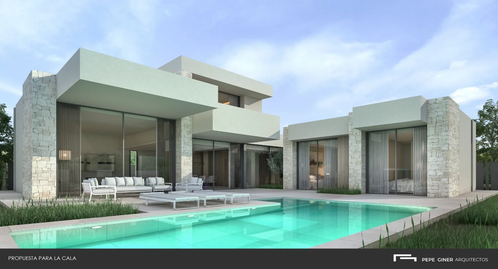 Chalet de obra nueva en Portichol, Jávea