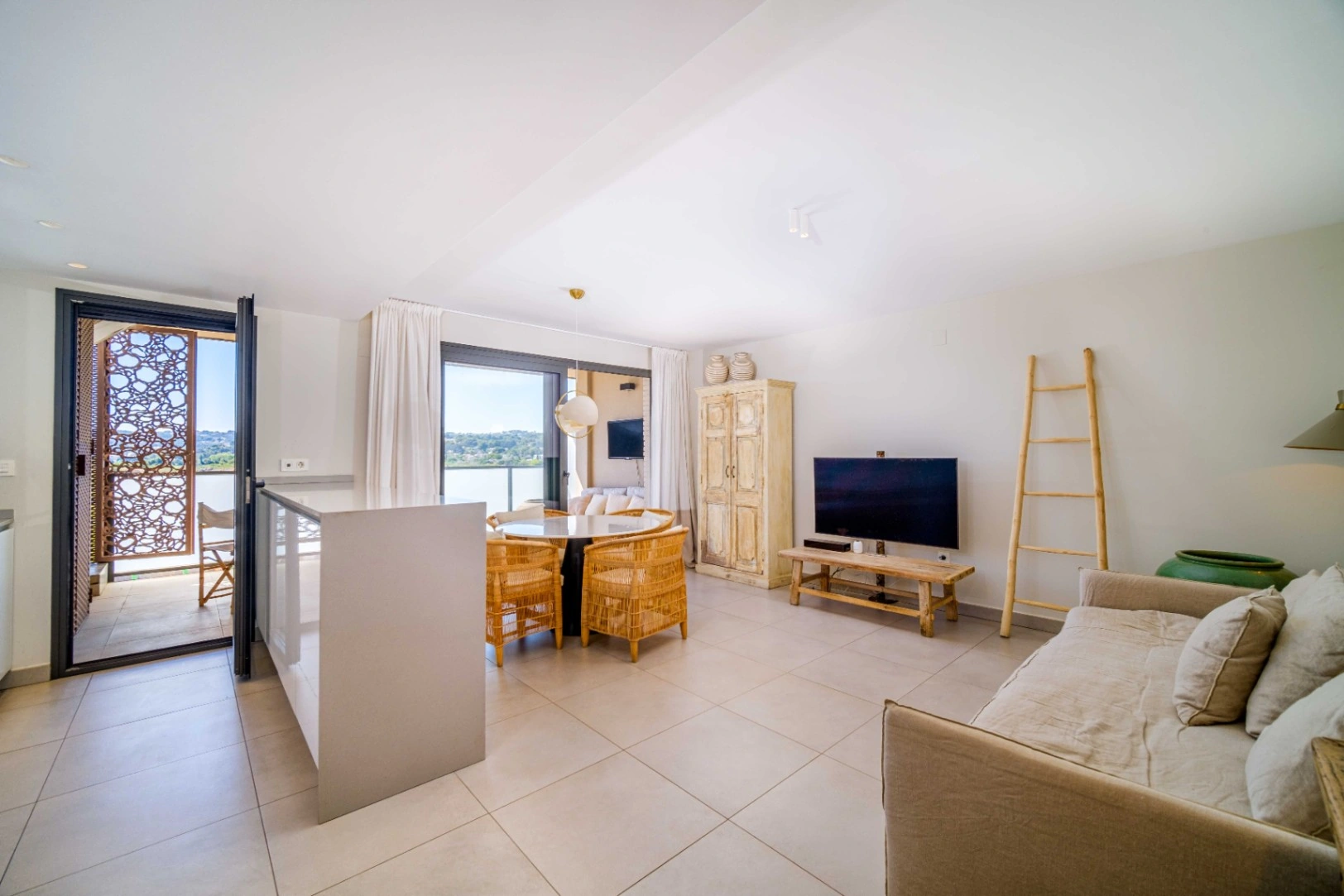 CRA1021 - Ático en playa Arenal Jávea, con terraza grande y vistas al Mar
