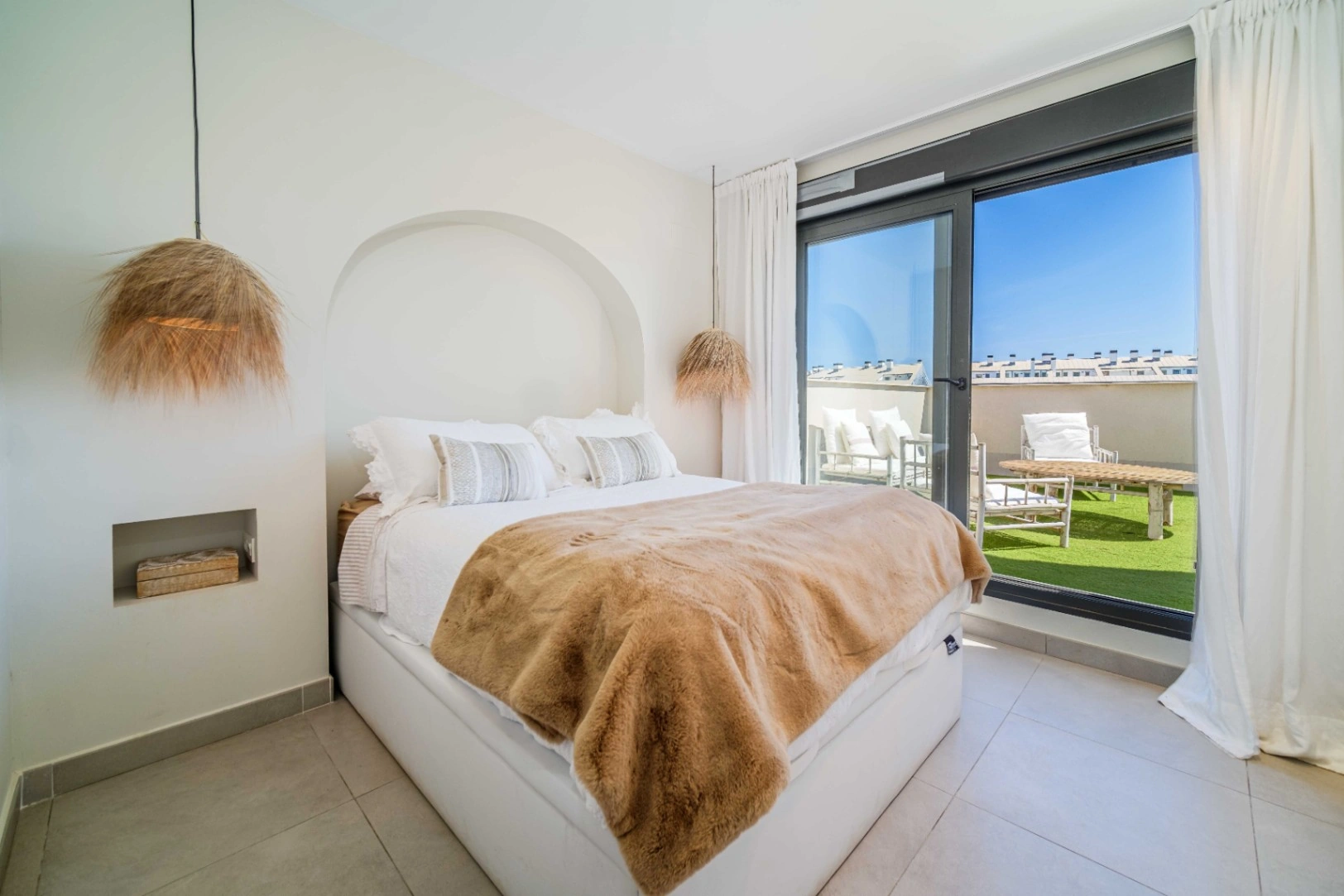 CRA1021 - Ático en playa Arenal Jávea, con terraza grande y vistas al Mar
