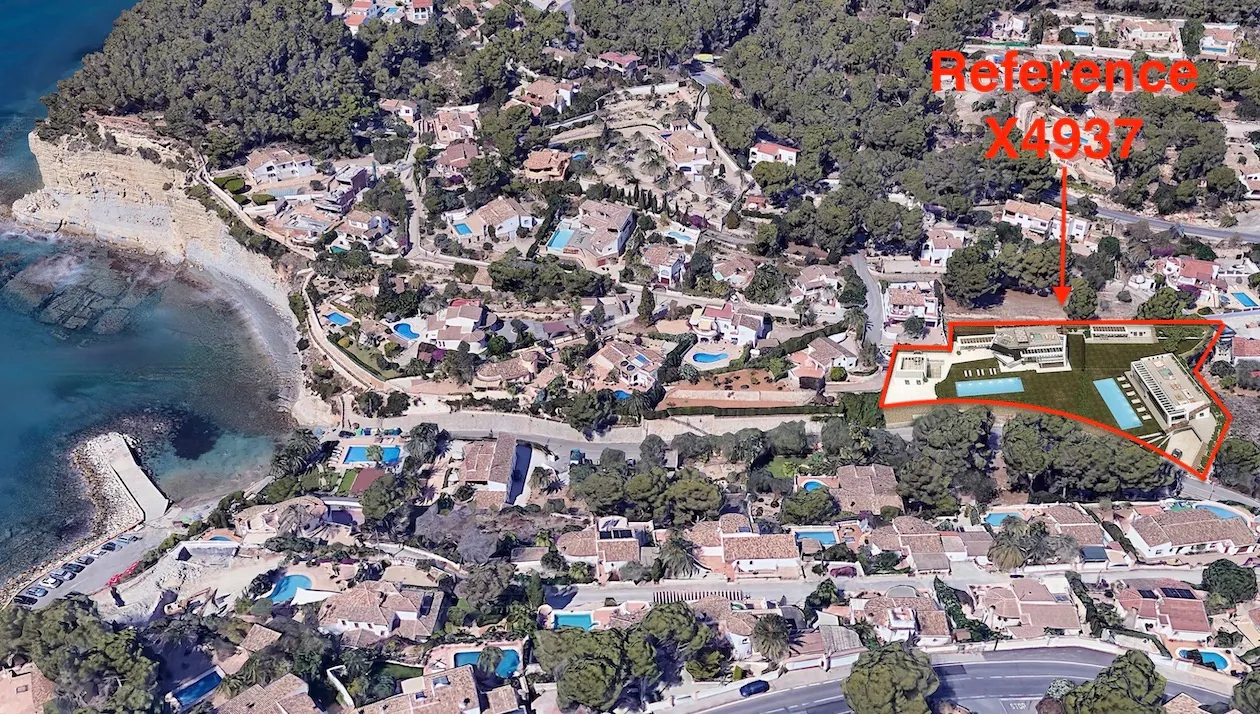 Parcela en venta en Moraira