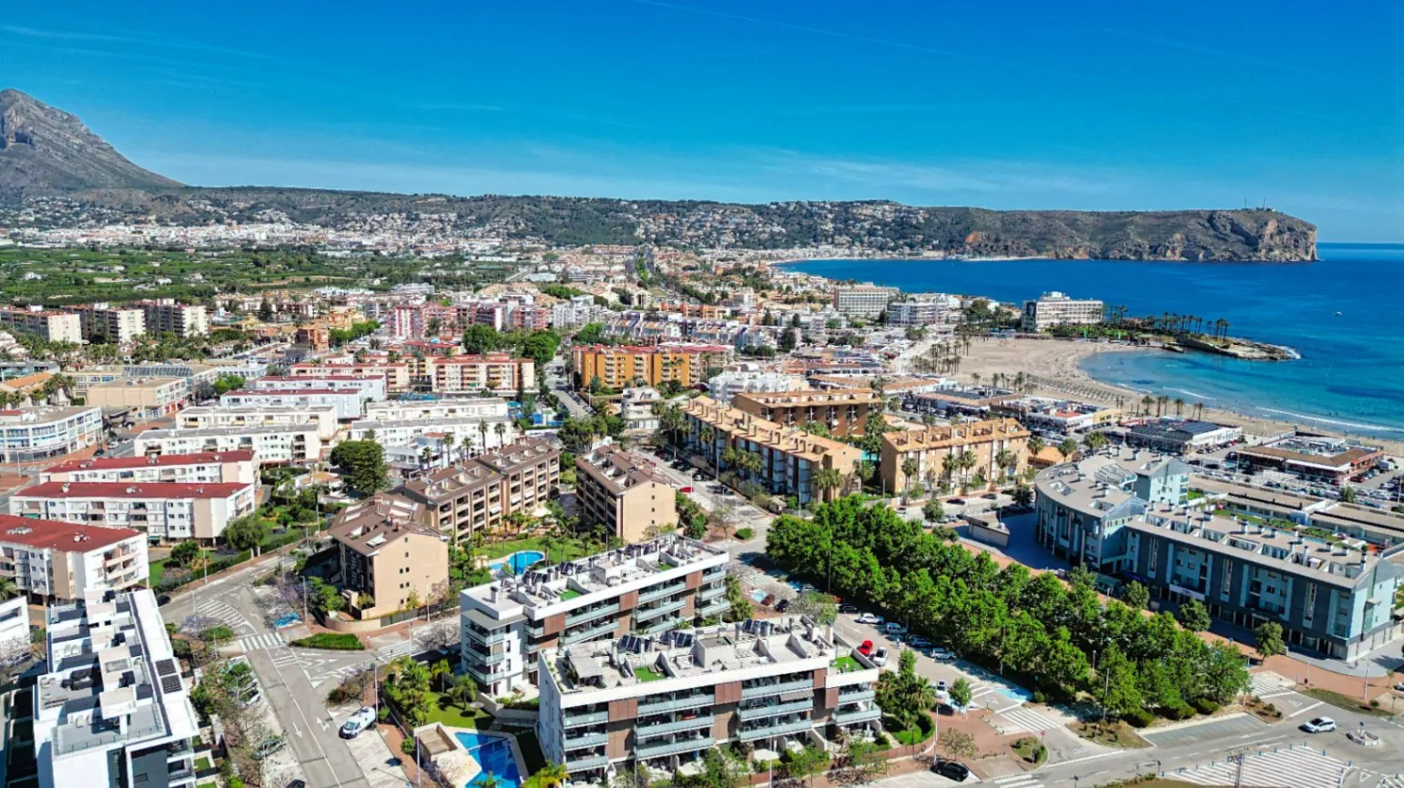 CRA1021 - Ático en playa Arenal Jávea, con terraza grande y vistas al Mar
