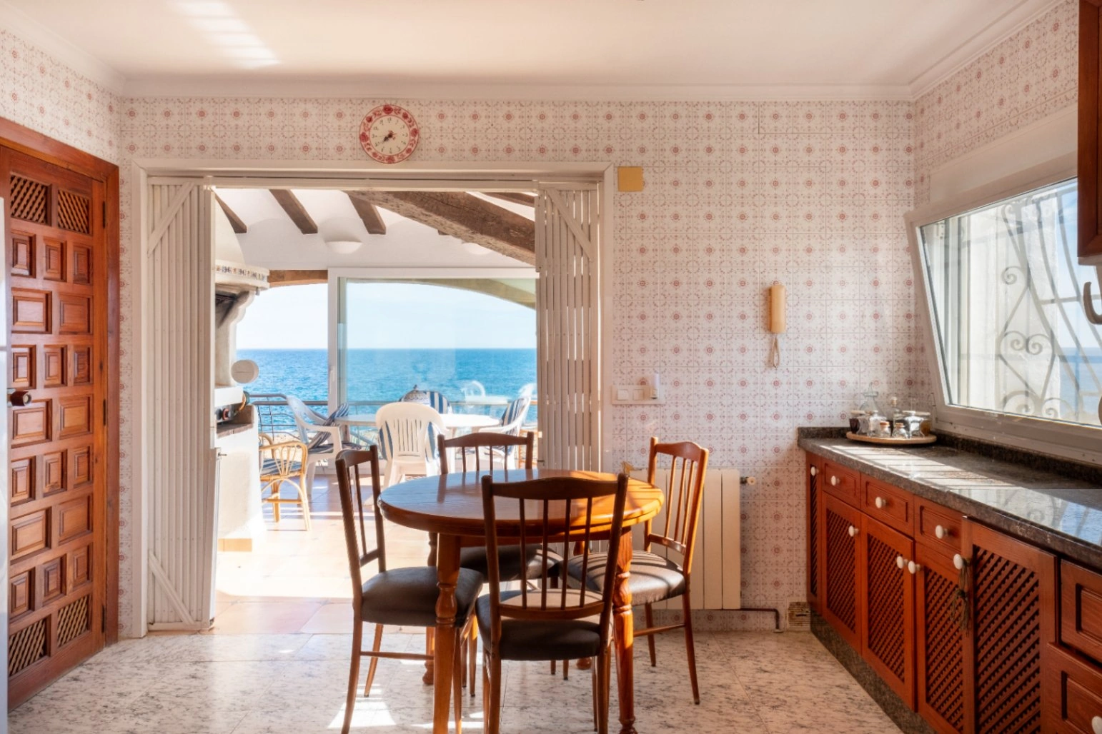 Mediterranean villa on the seafront