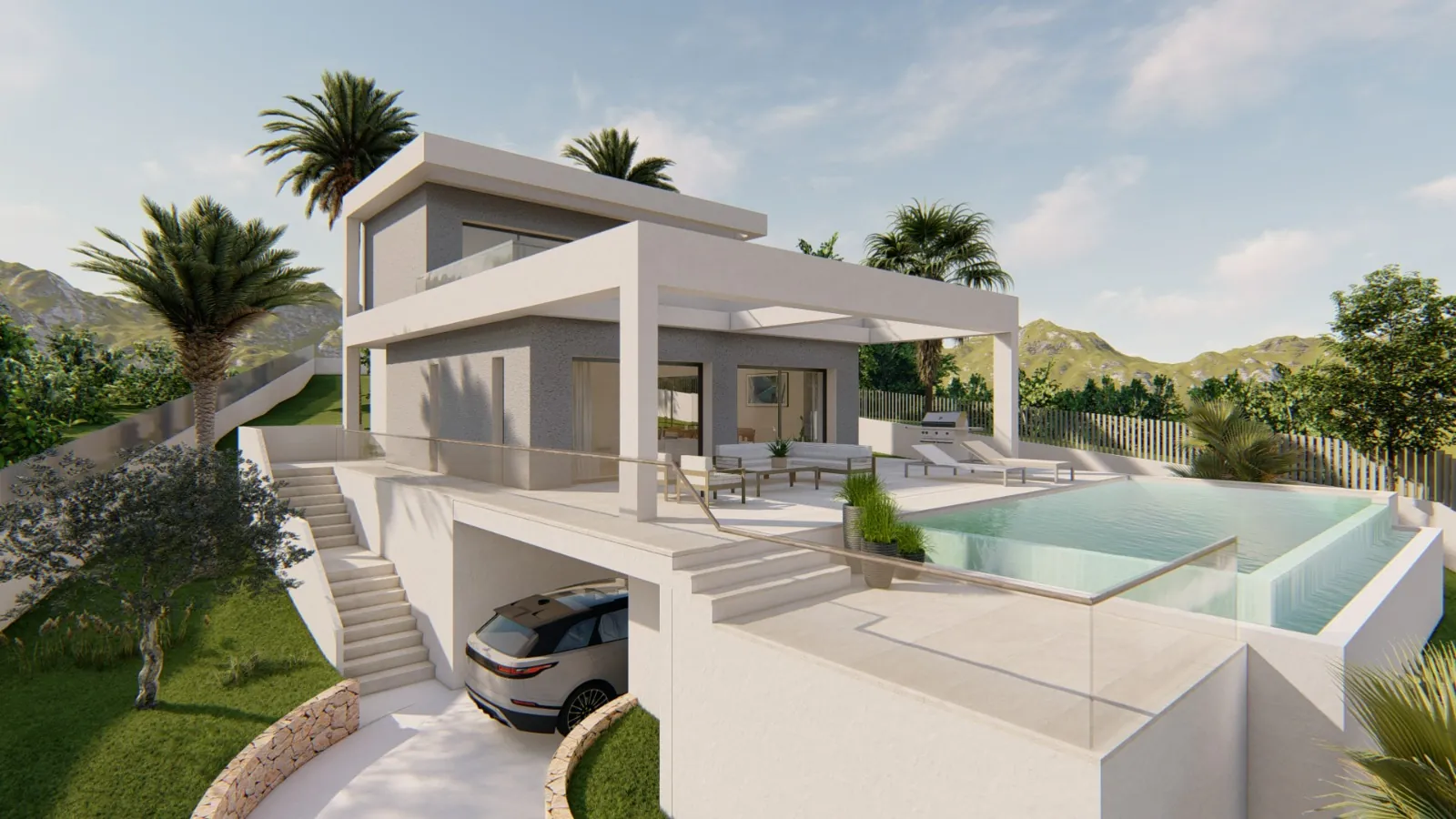 CRLN395224 - Projet Villa avec vue sur la mer à Jávea (avec licence)