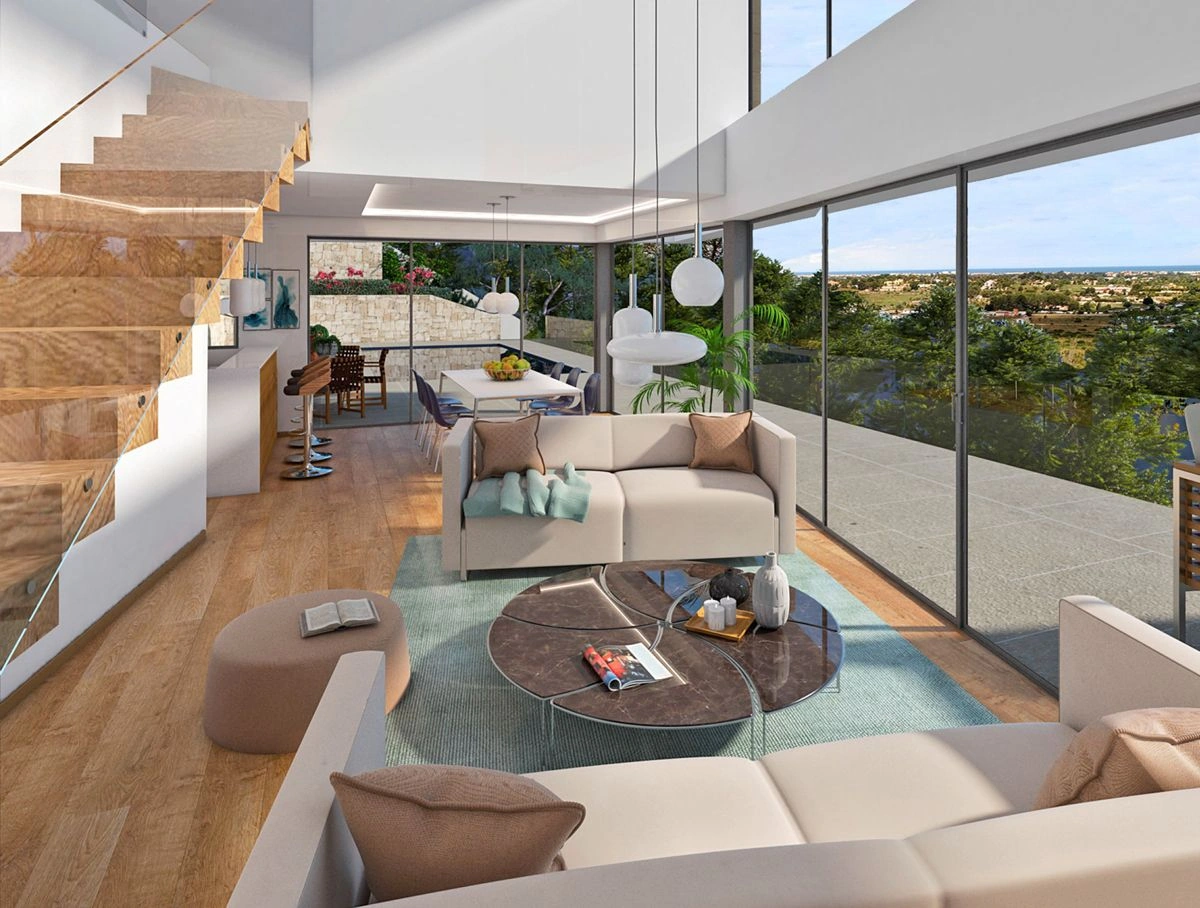 4507 - Villa de nueva construcción con vistas al mar a la Venta en Denia