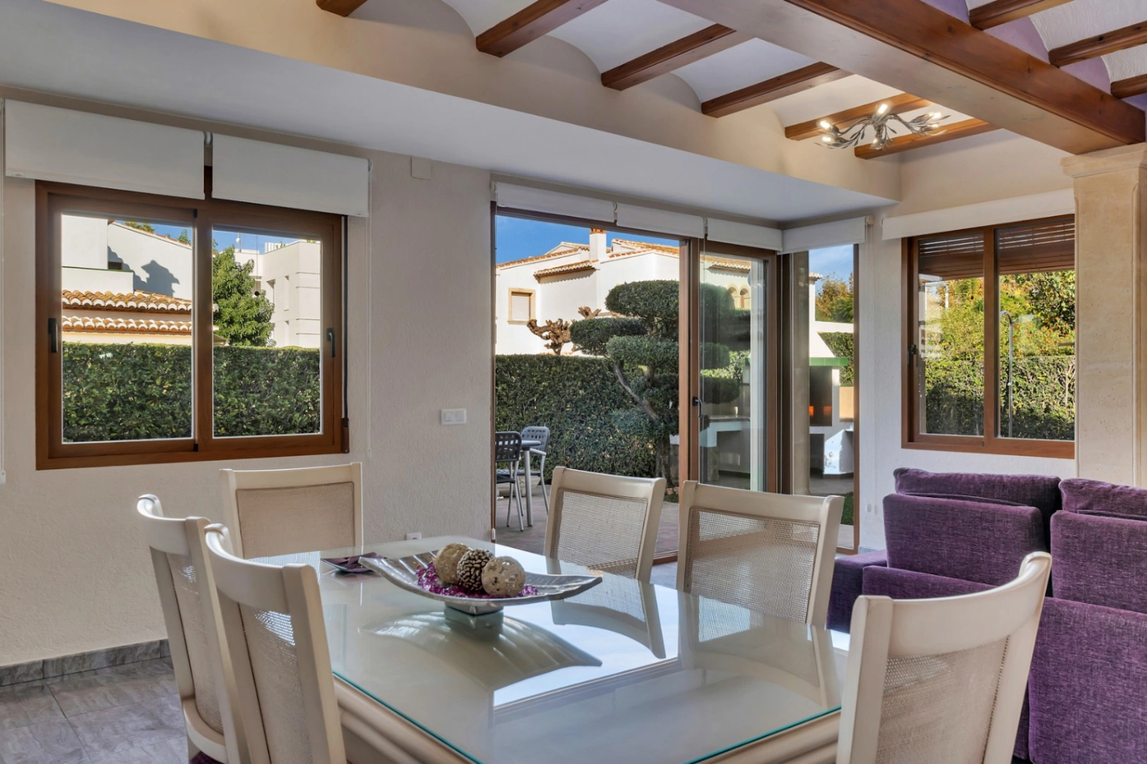 4798 - Exclusif Maison de ville à Jávea, à 500m de la mer, avec 4 chambres et piscine commune.