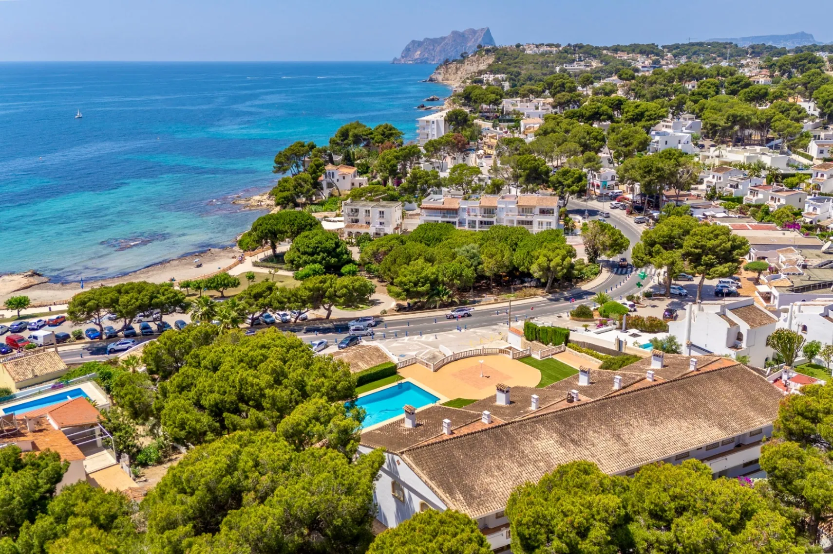 CRCB74550 - Amplio dúplex sureste con vistas al mar en venta en Moraira