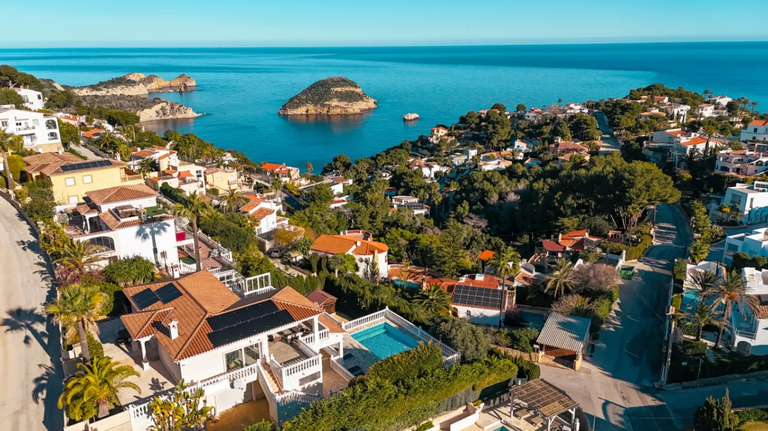 Villa con vistas al mar en venta, Balcón al Mar, Jávea