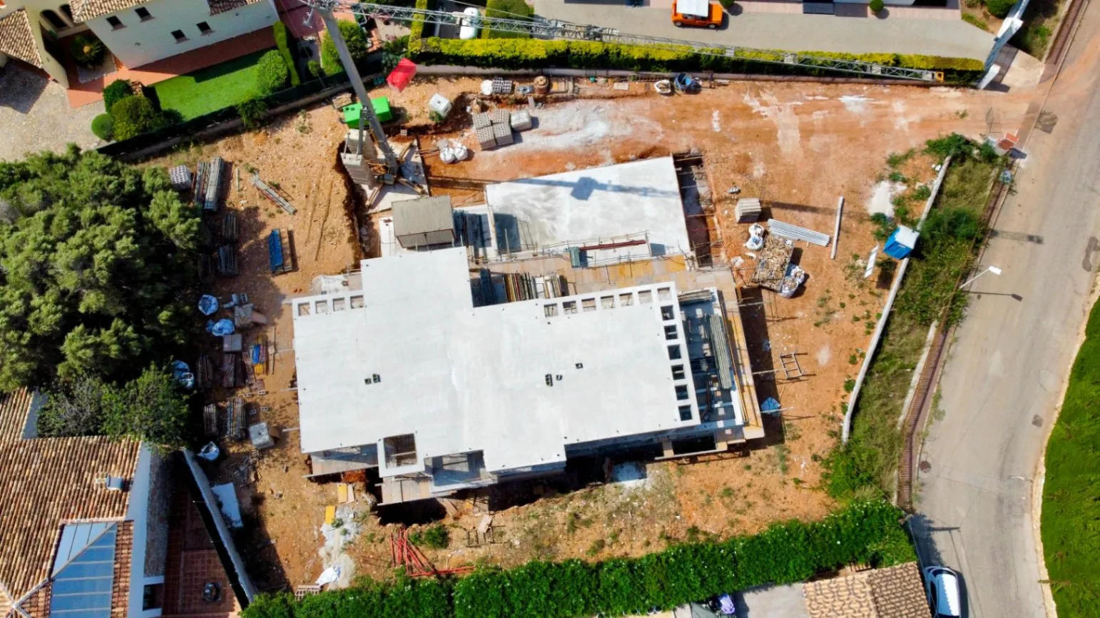 4642 - Villa moderne en construction dans la zone du Montgo à Javea