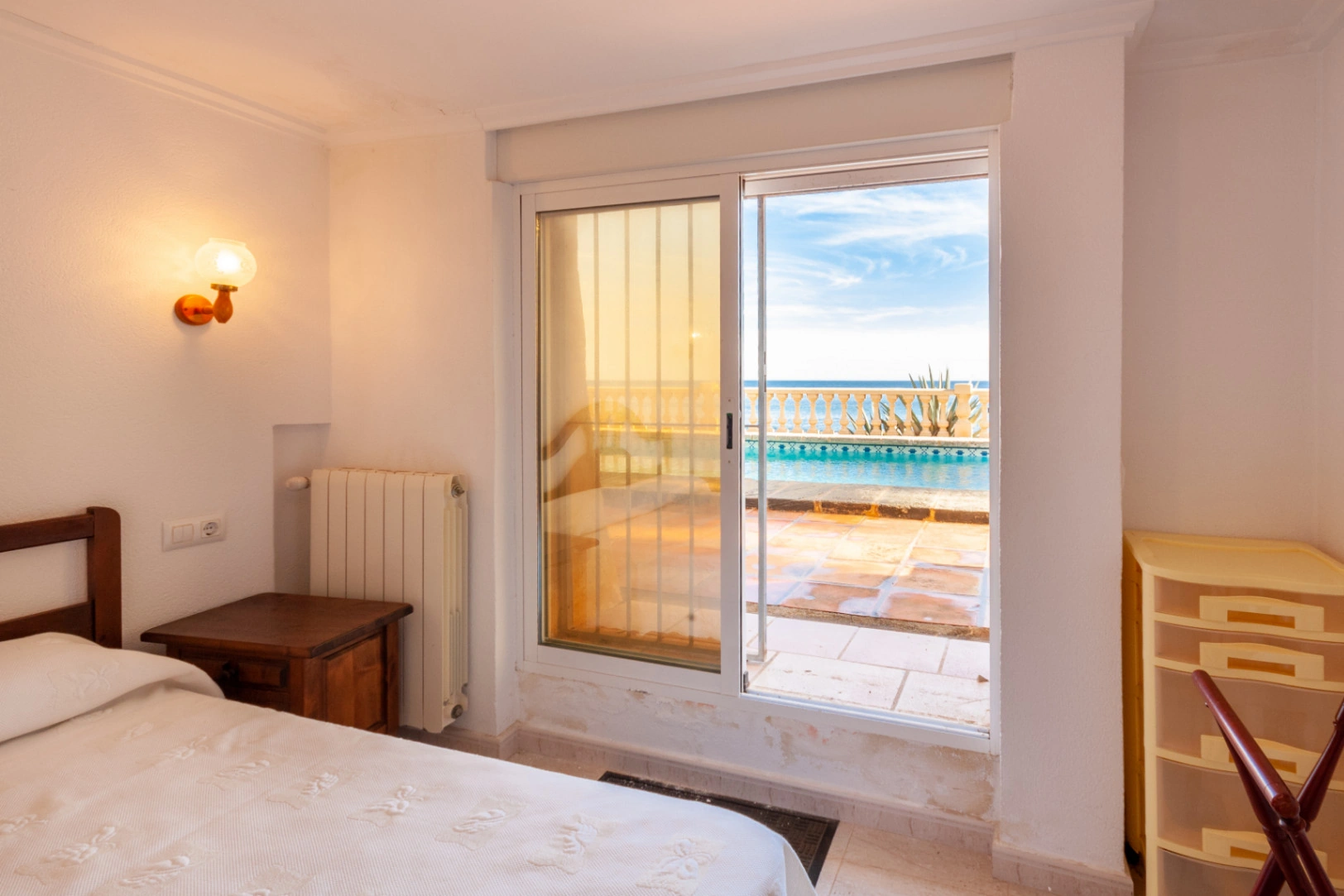 Mediterranean villa on the seafront