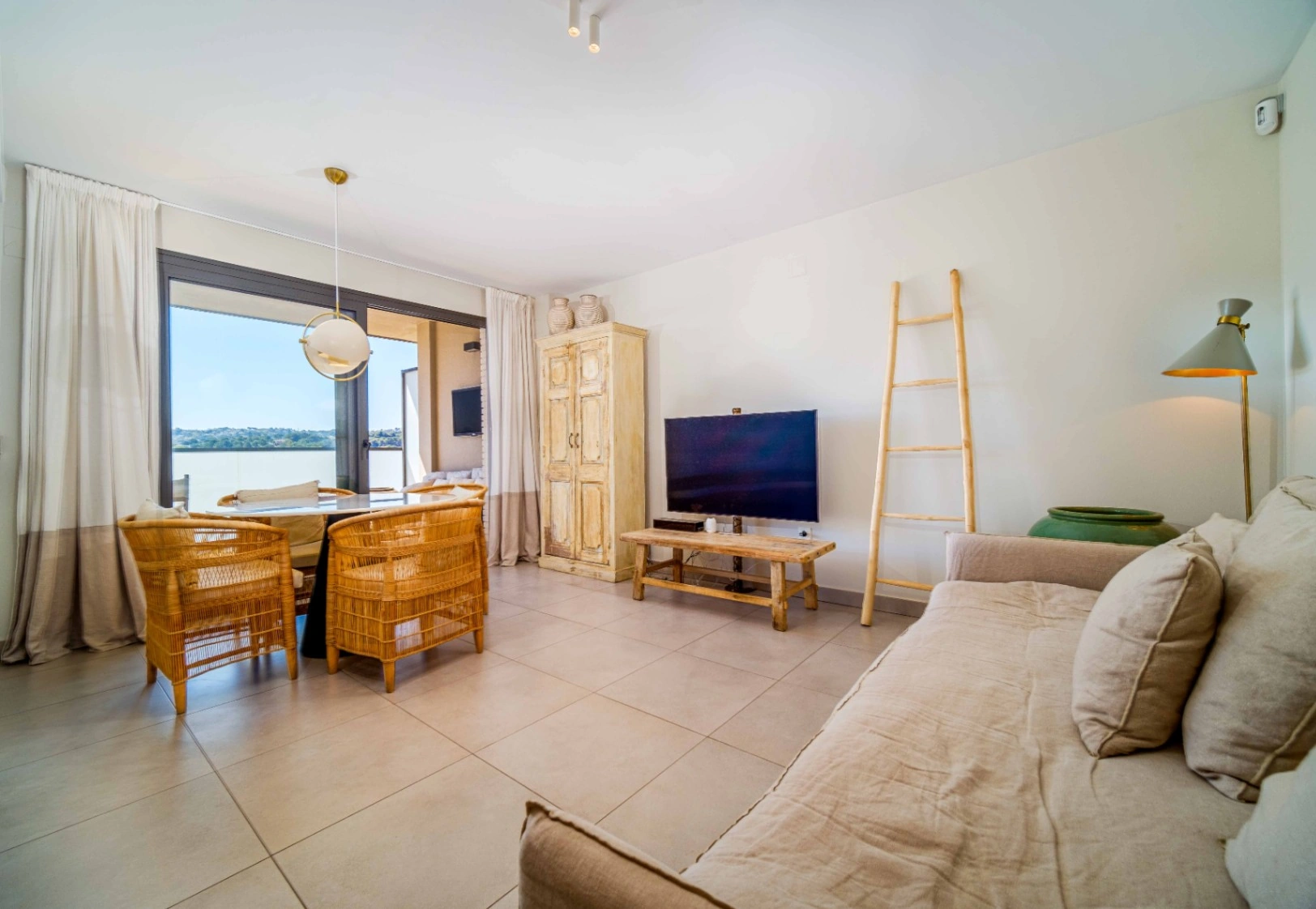 CRA1021 - Ático en playa Arenal Jávea, con terraza grande y vistas al Mar