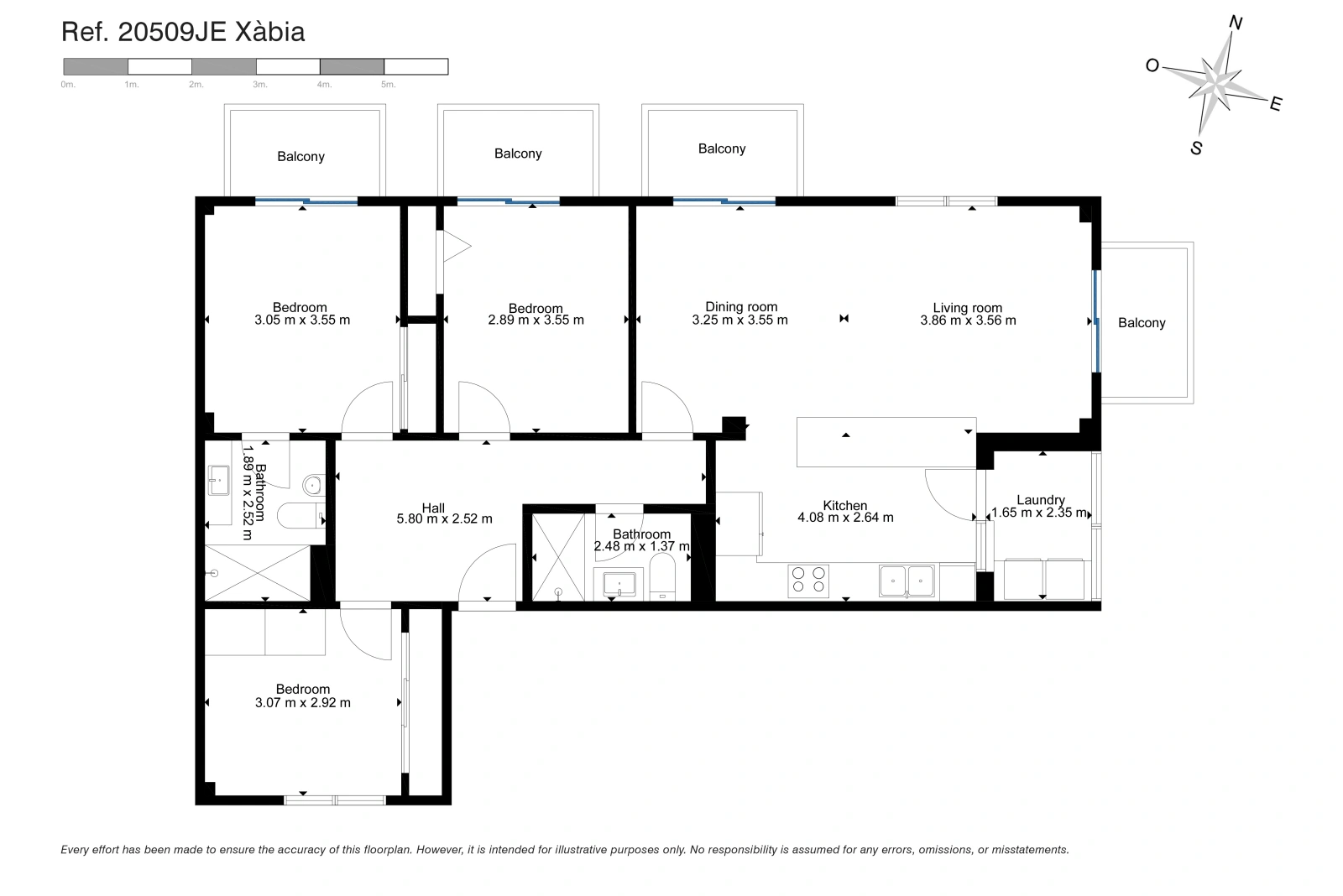 CR711932 - Amplio apartamento de 3 dormitorios junto al casco antiguo