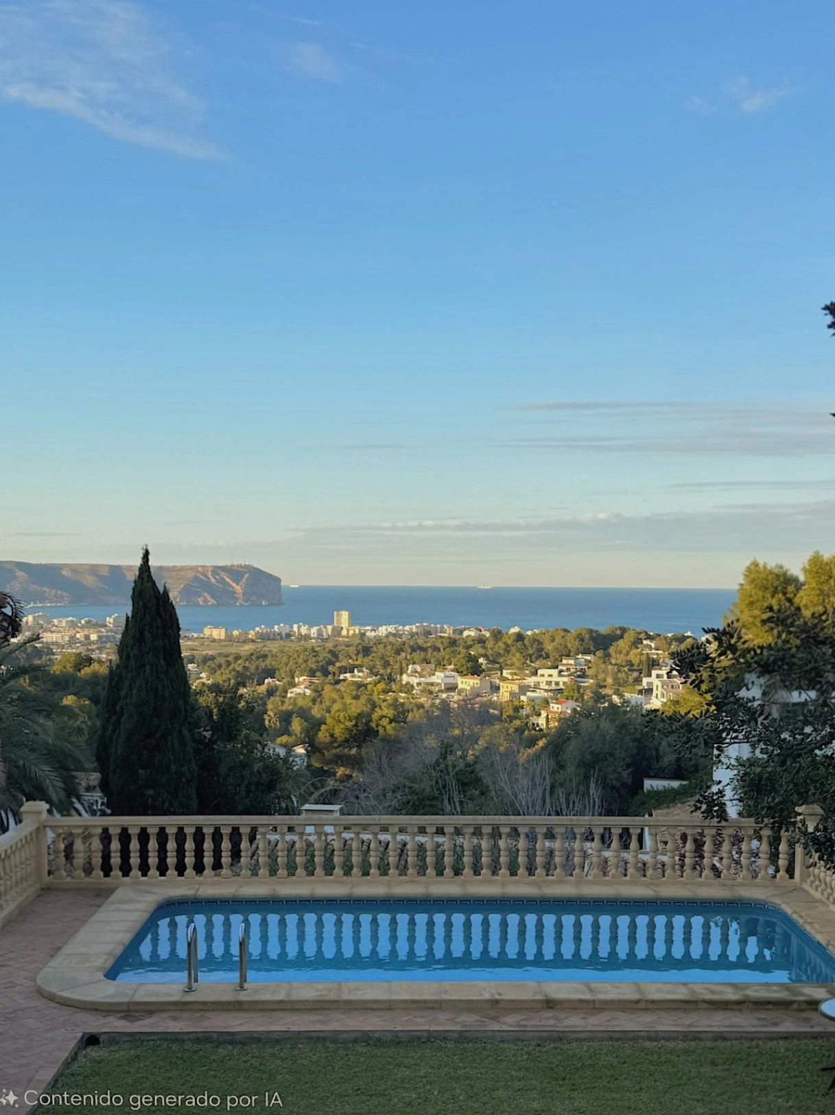 4735 - Villa en Tosalet con fantásticas vistas abiertas al mar en Jávea