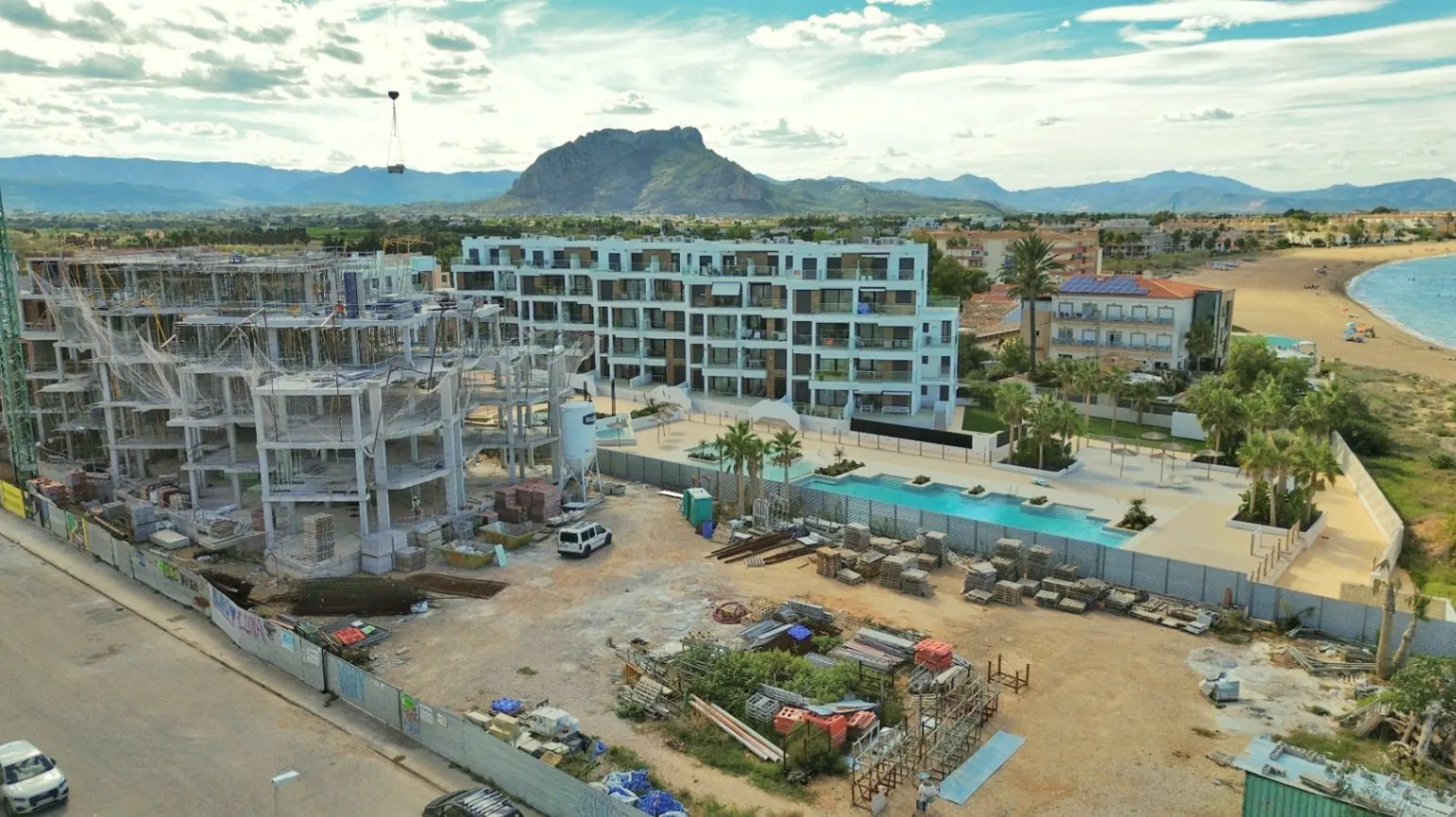 CRLN025494 - Apartamento de obra nueva en primera línea en playa en Dénia