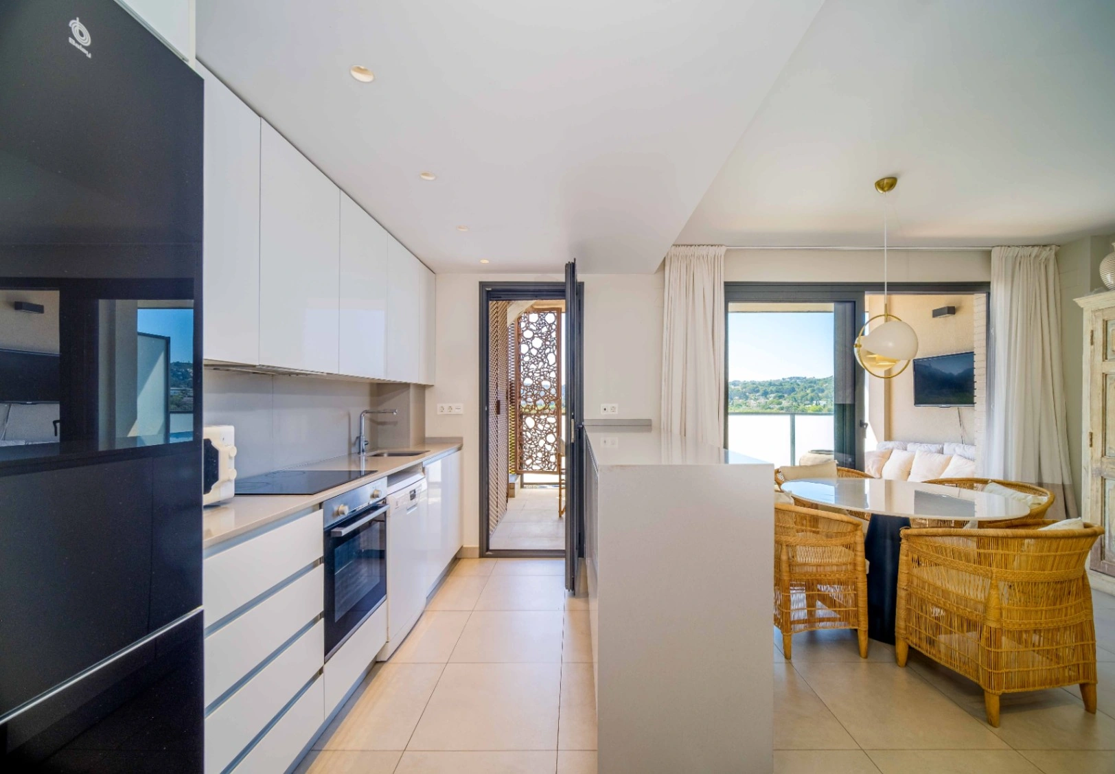 CRA1021 - Ático en playa Arenal Jávea, con terraza grande y vistas al Mar