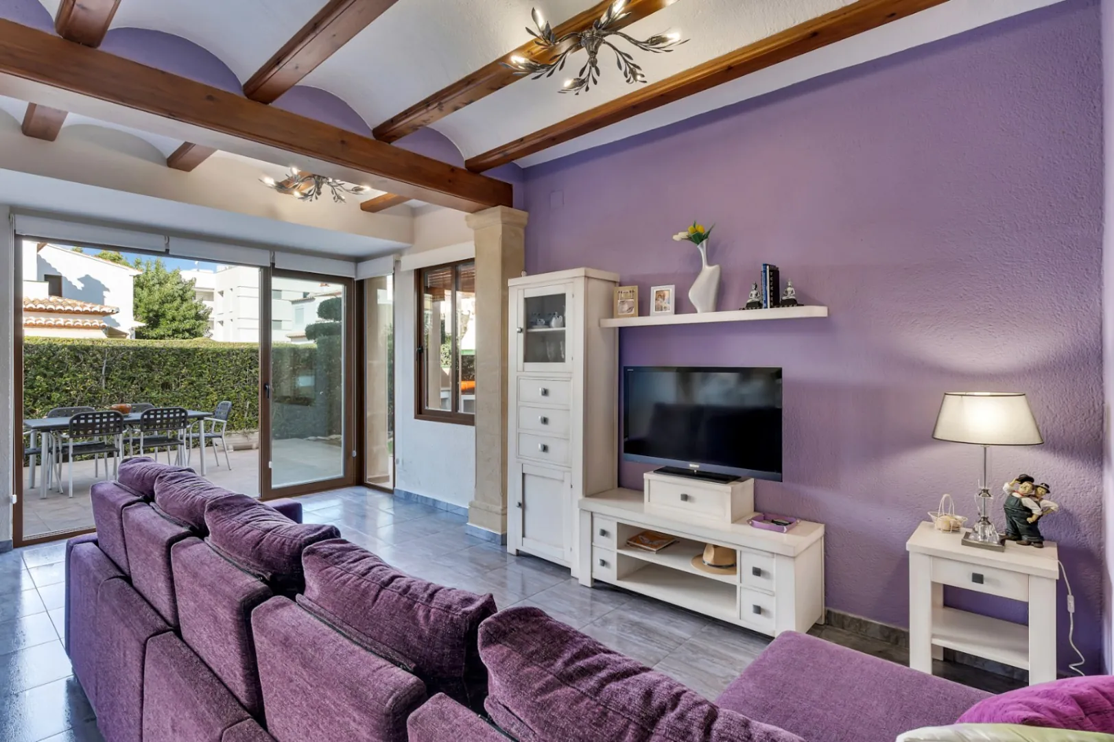 4798 - Exclusif Maison de ville à Jávea, à 500m de la mer, avec 4 chambres et piscine commune.