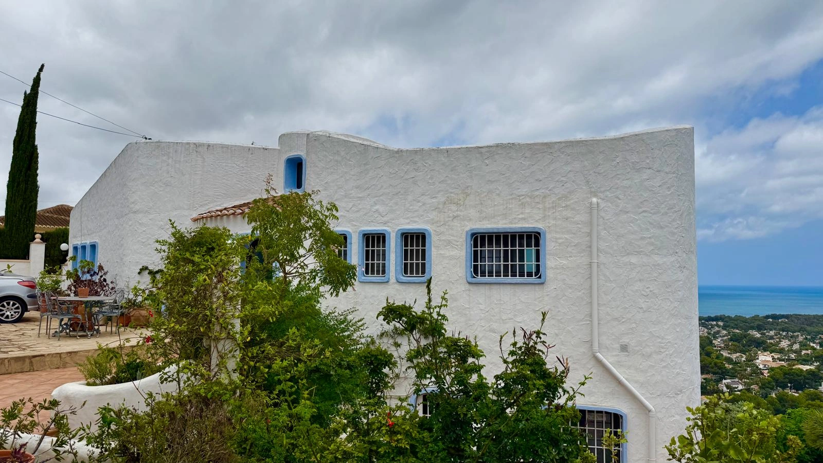 CRJC210527 - Charmante villa de style ibicenco avec vue panoramique sur la mer à Jávea.