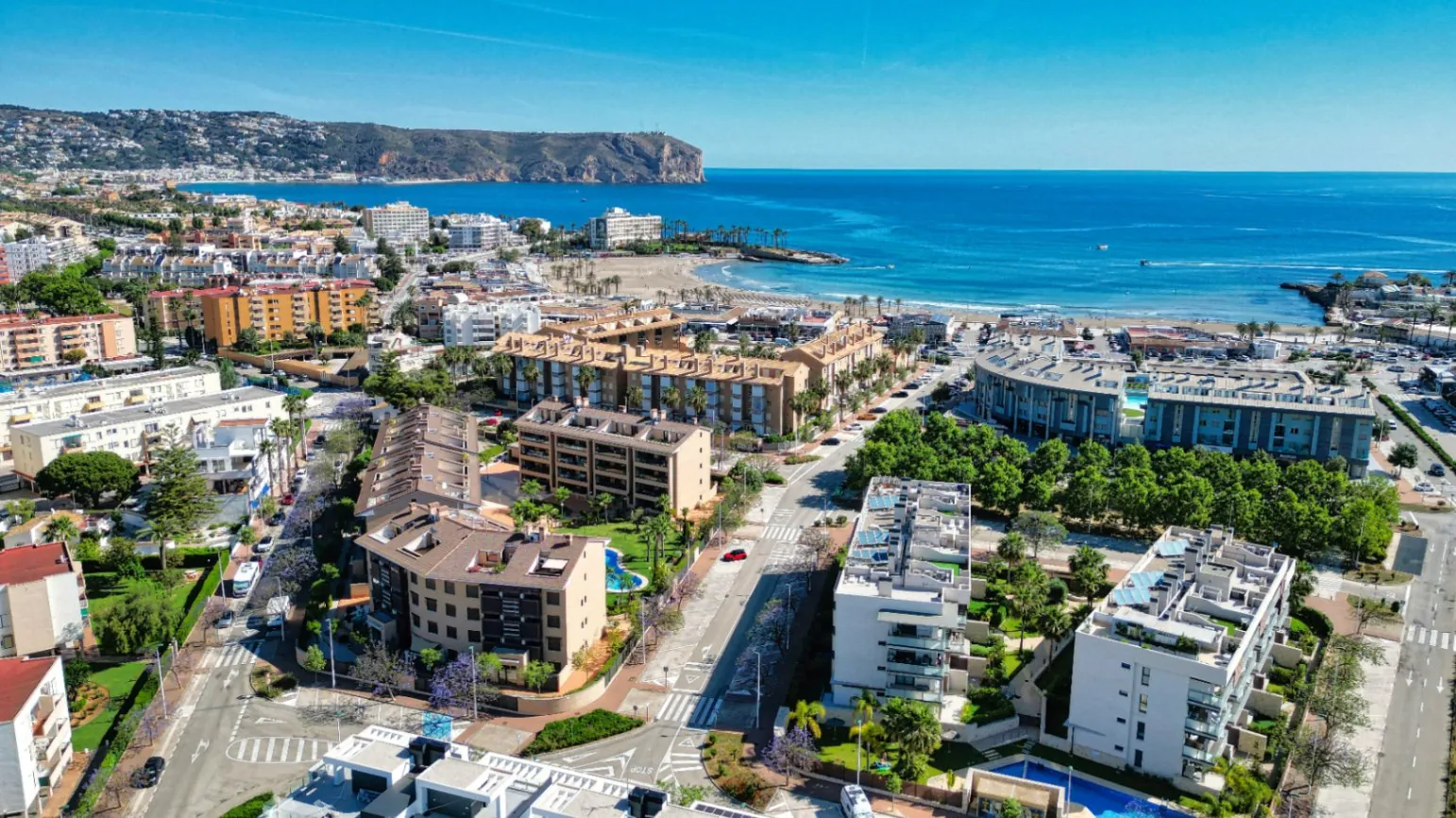 CRA1021 - Ático en playa Arenal Jávea, con terraza grande y vistas al Mar