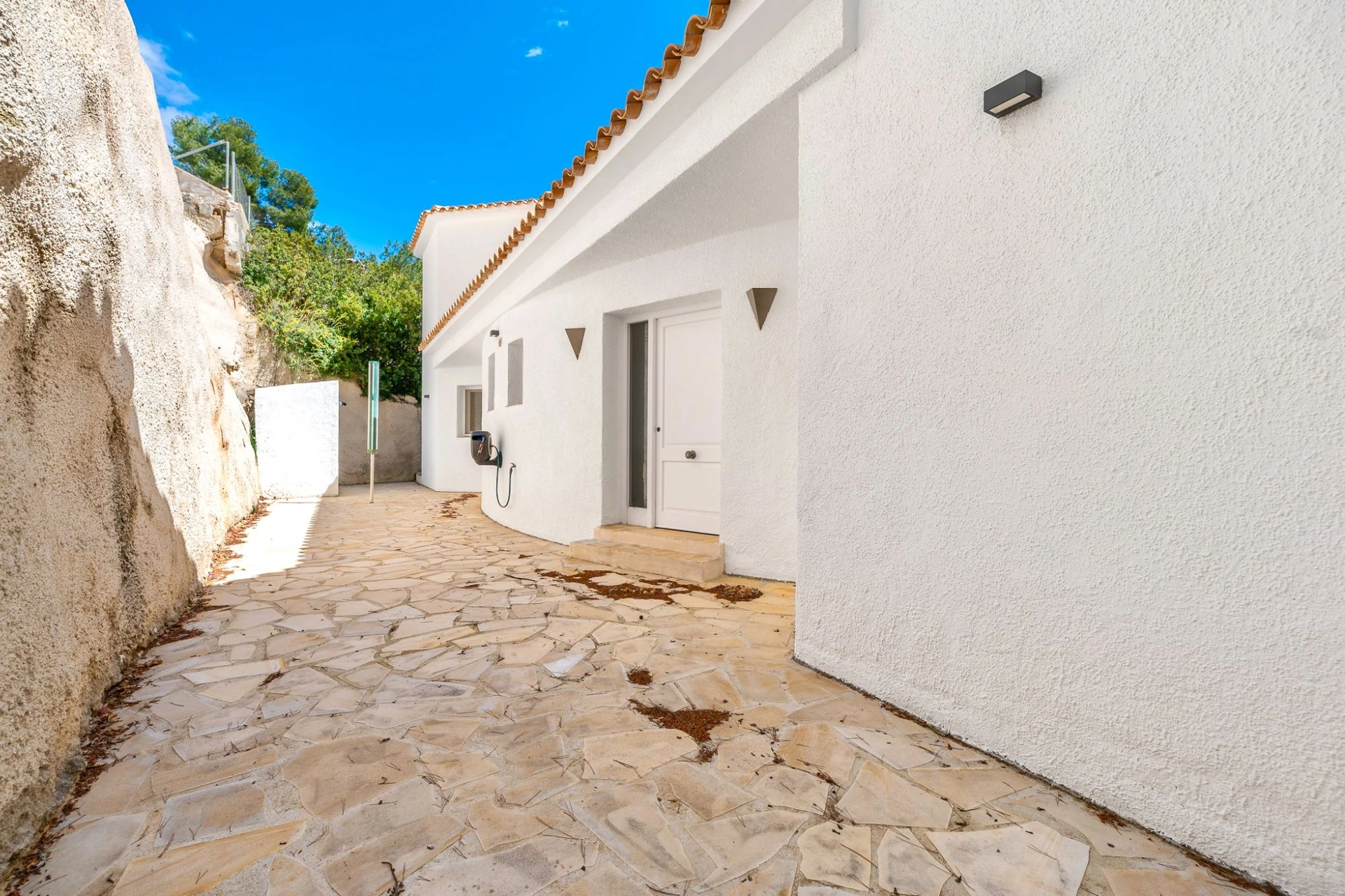 Villa con vistas al mar Mediterráneo con jacuzzi y sauna en venta en Moraira