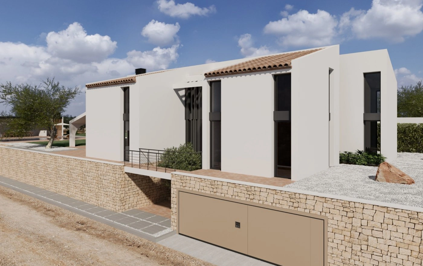 CRMI089041 - NOUVELLE CONSTRUCTION D’UNE FINCA SUR UN ENDROIT UNIQUE A MORAIRA