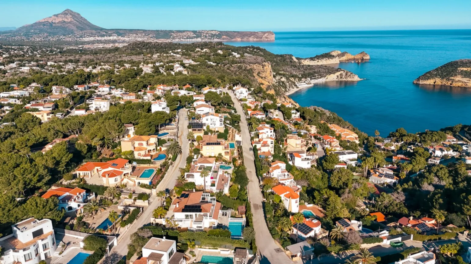 Villa con vistas al mar en venta, Balcón al Mar, Jávea