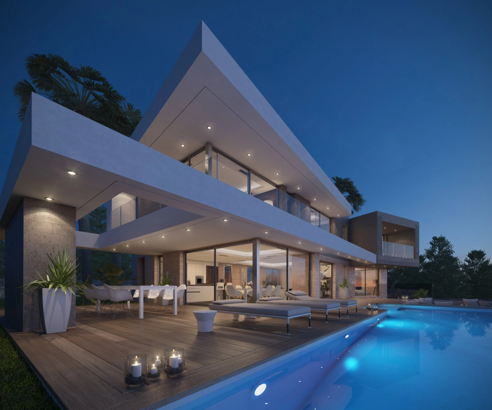 Vida de lujo en una exquisita villa en Jávea con vistas panorámicas y características de alta gama...