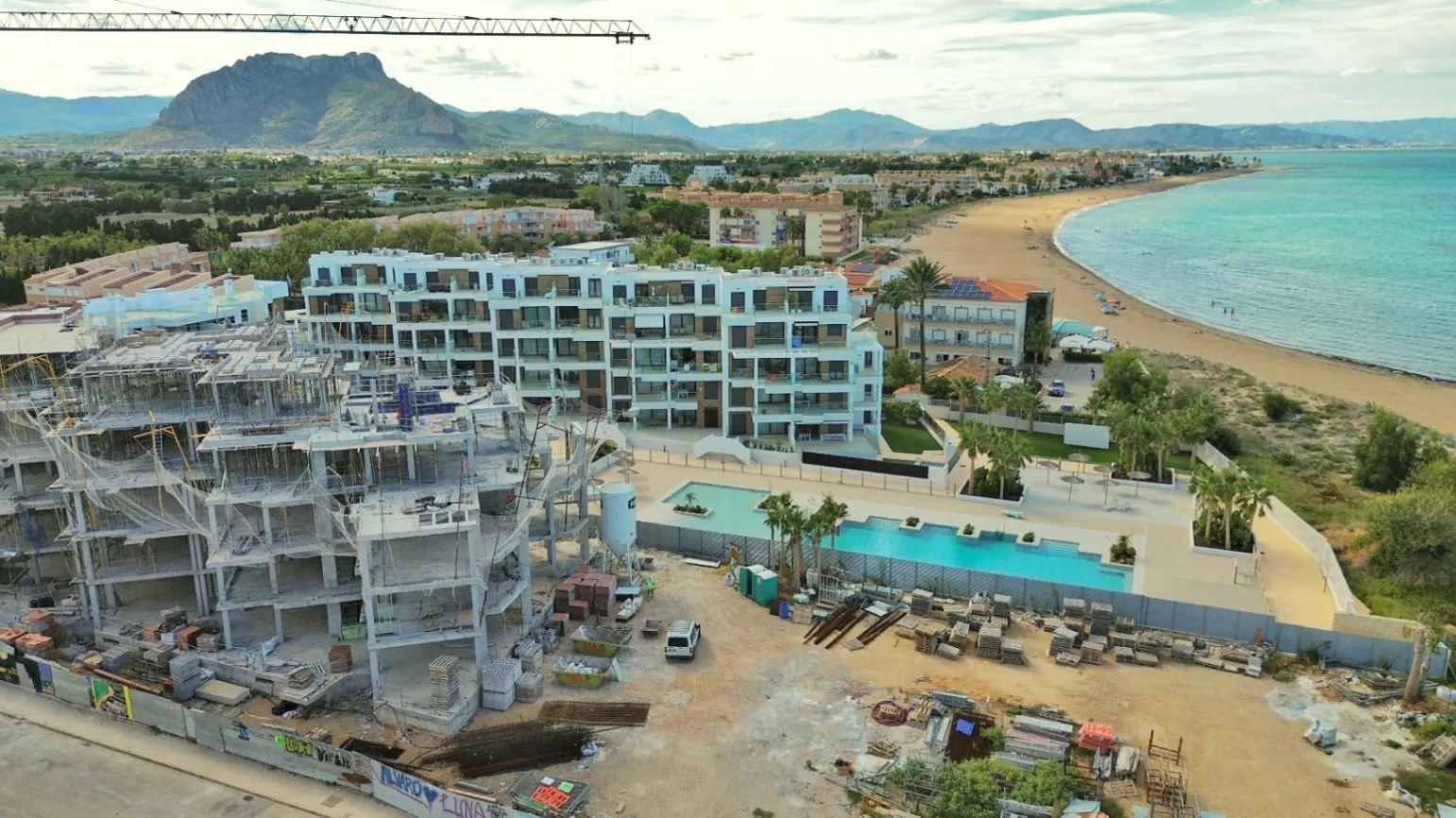 CRLN025494 - Apartamento de obra nueva en primera línea en playa en Dénia