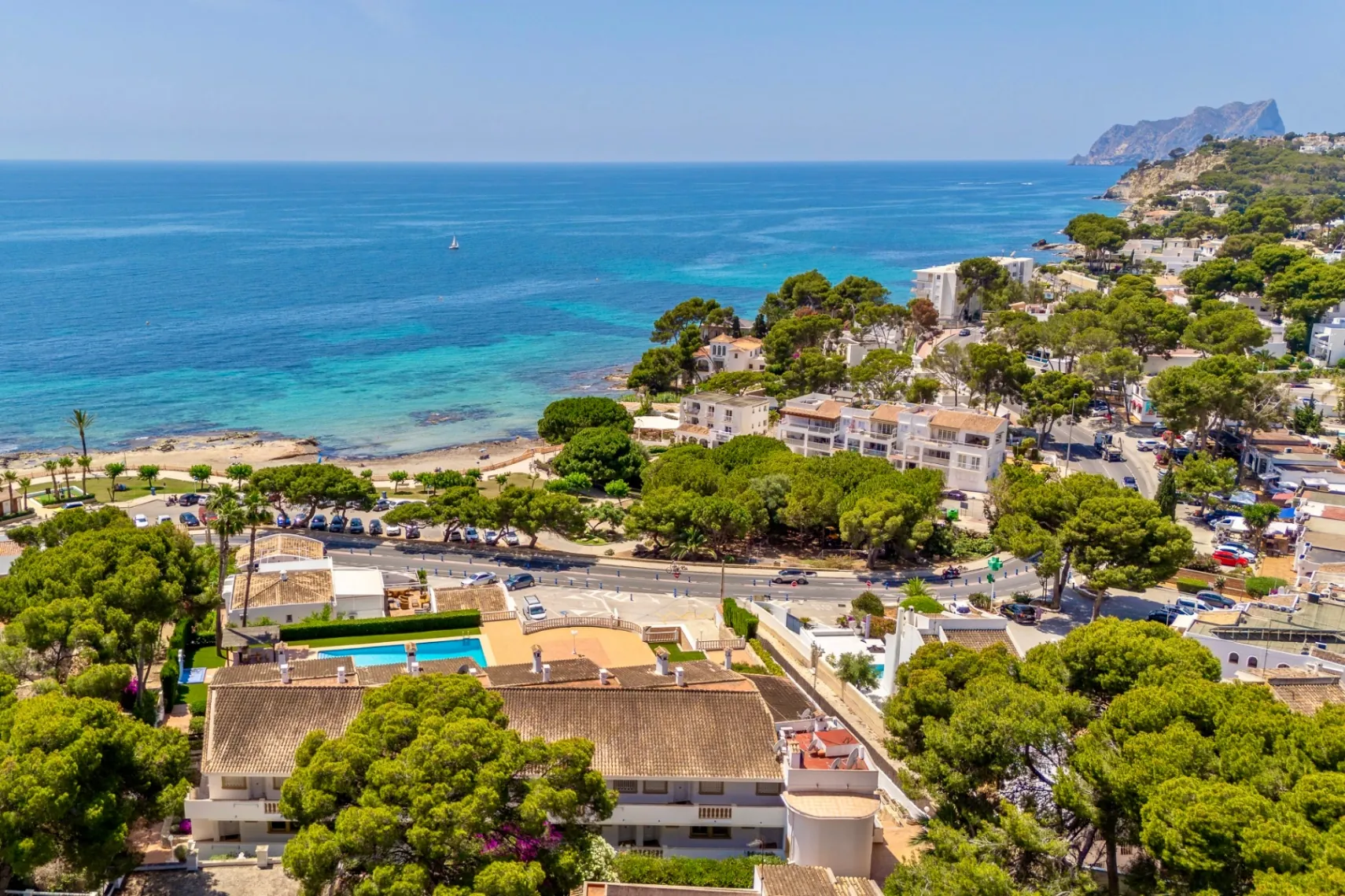 CRCB74550 - Amplio dúplex sureste con vistas al mar en venta en Moraira