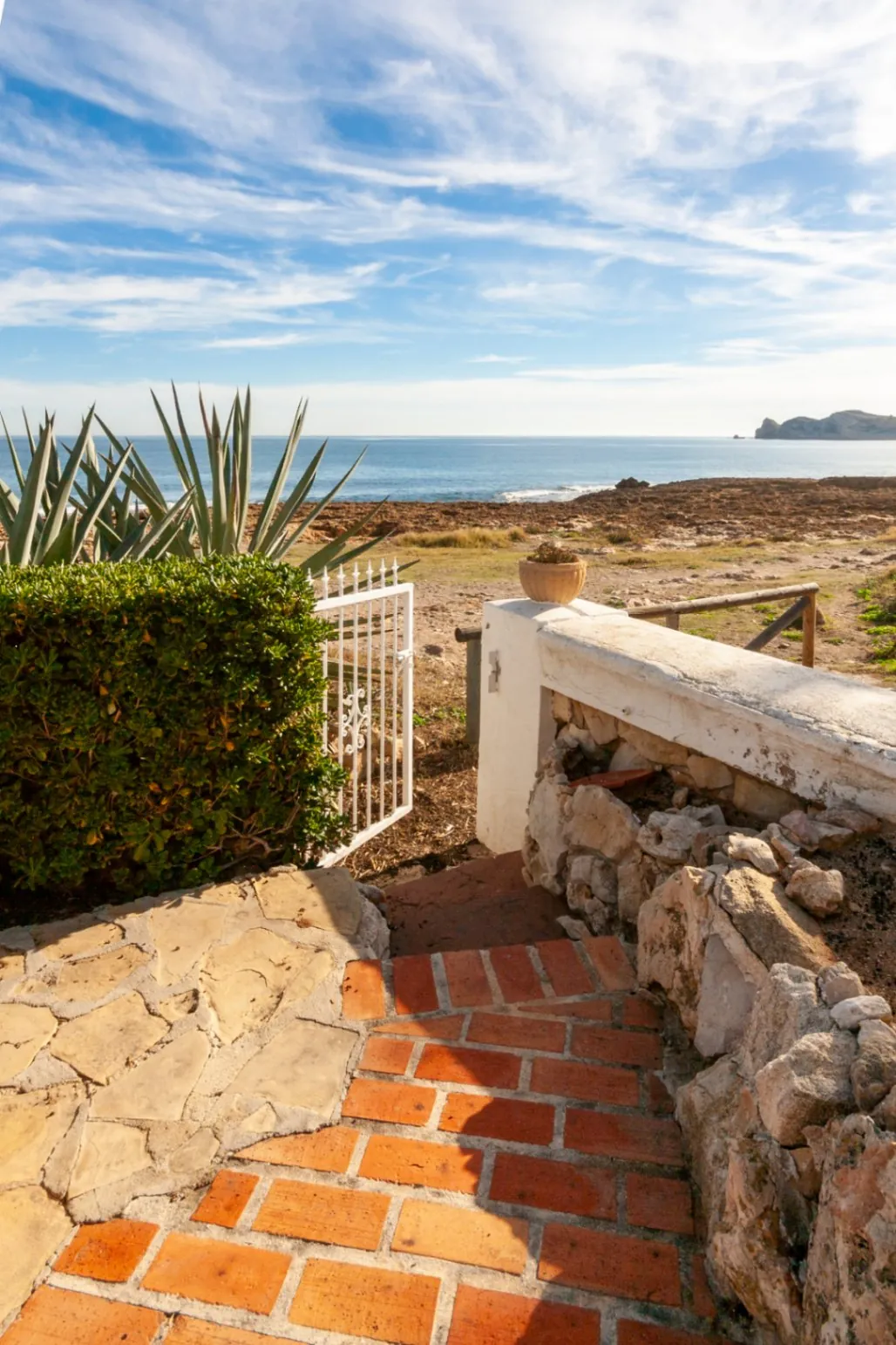 Mediterranean villa on the seafront
