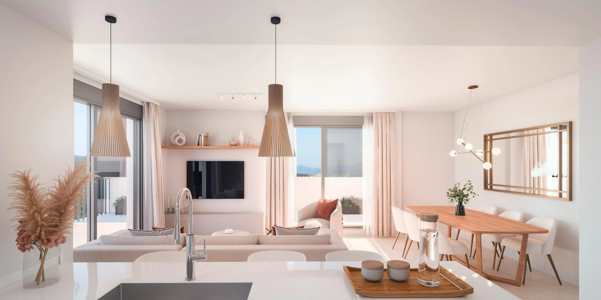 CRLN947934 - Apartamentos de 2, 3, y 4 habitaciones en Dénia cerca de la playa