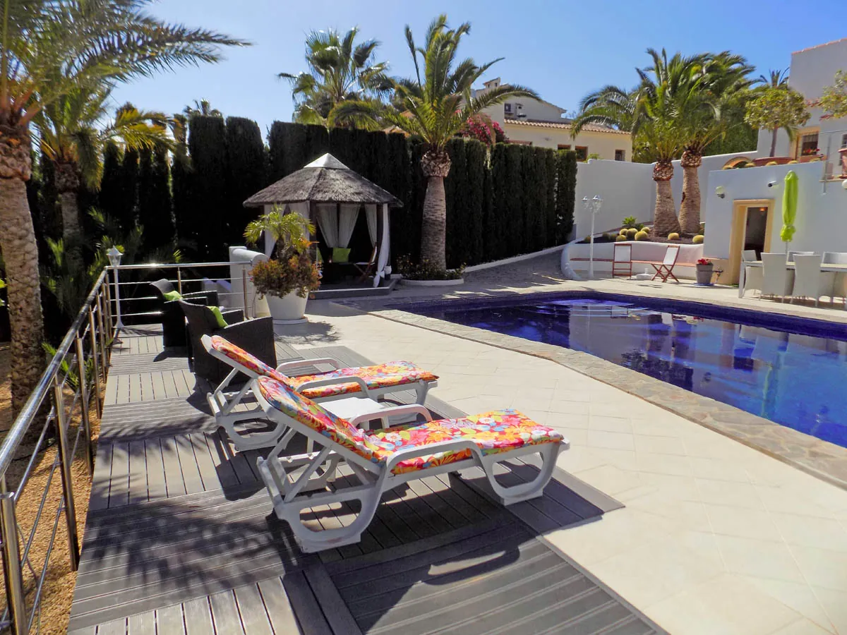 4290 - Villa a la Venta en Moraira con vistas al Mar