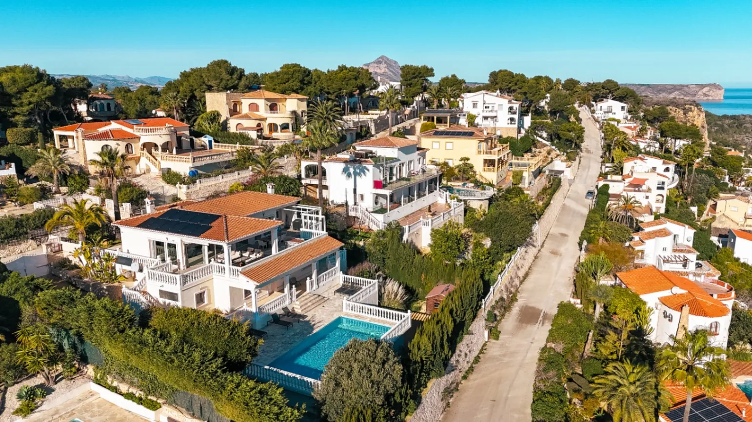 Villa con vistas al mar en venta, Balcón al Mar, Jávea