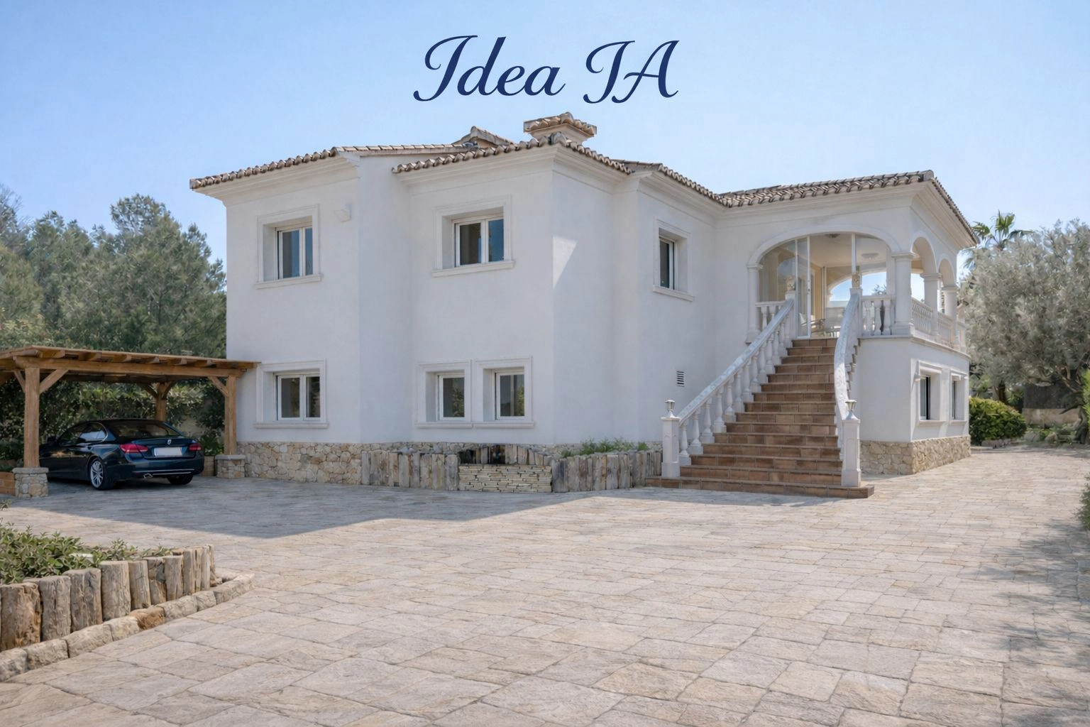 4337 - Villa dans un quartier exceptionnellement calme, avec une vue dégagée et un grand potentiel.