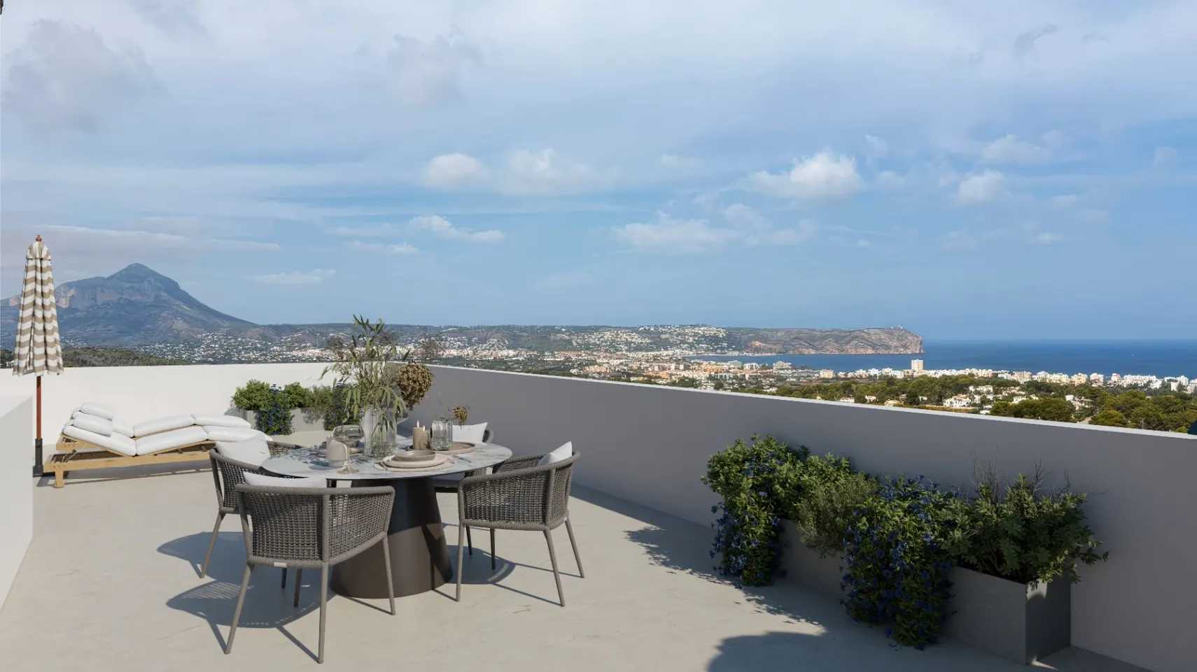CR1046 - Villa exclusive avec vue sur la mer dans la très prisée urbanisation Tosalet à Jávea.