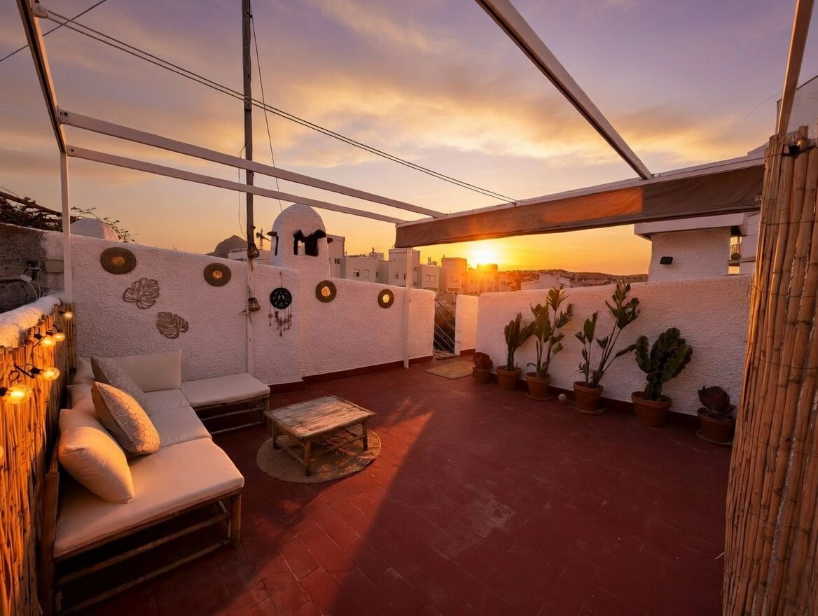 4843 - Bonito apartamento adosado reformado a tan solo 350M de la playa, con gran terraza
