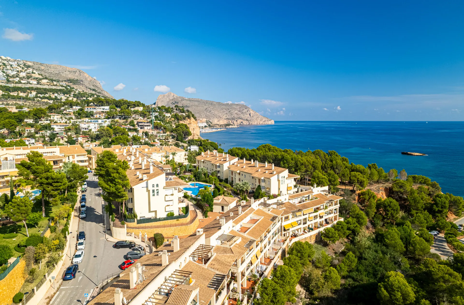 CRCB96493 - Dúplex ático con vistas panorámicas al mar y a la montaña en venta en Altea