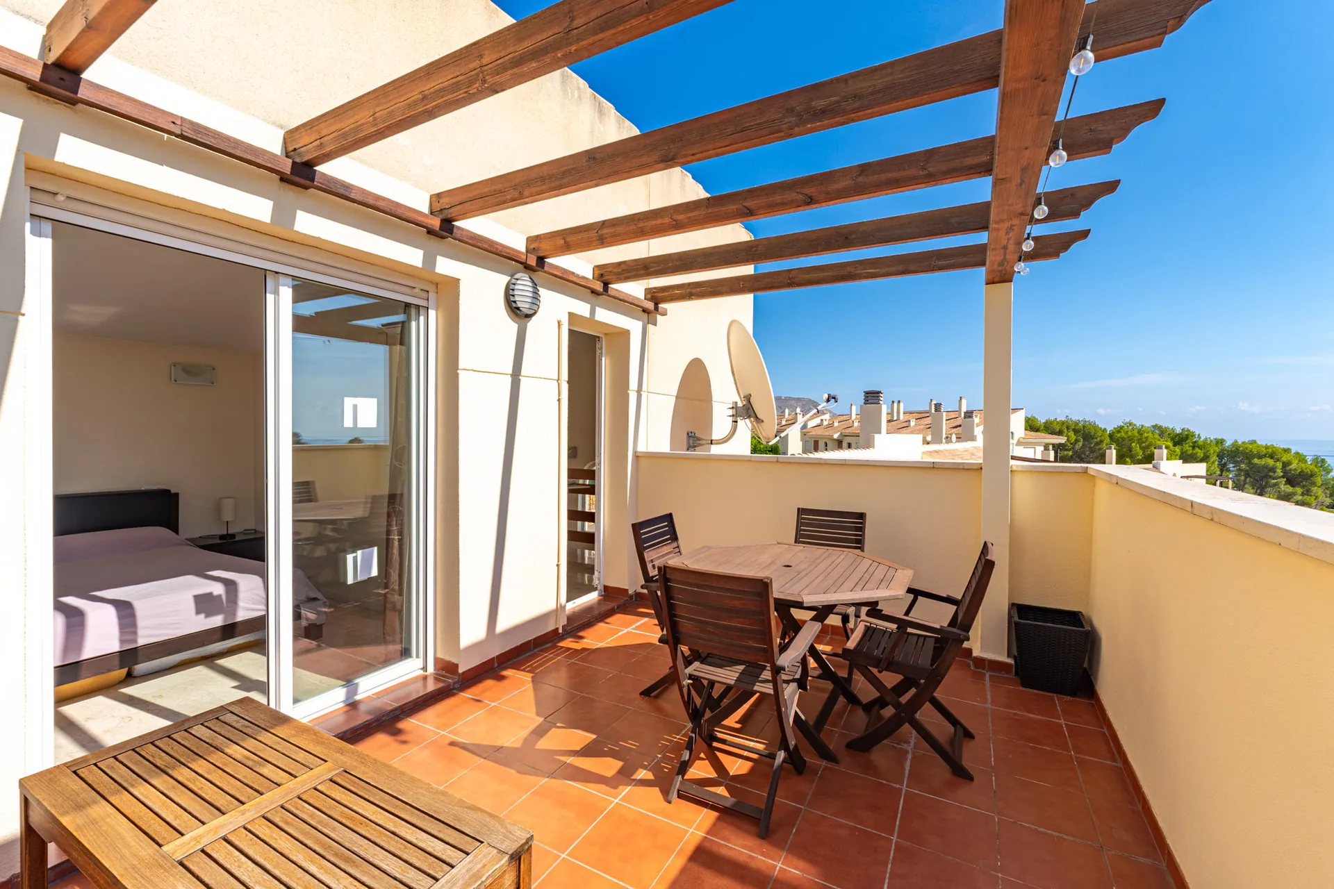 CRCB96493 - Dúplex ático con vistas panorámicas al mar y a la montaña en venta en Altea
