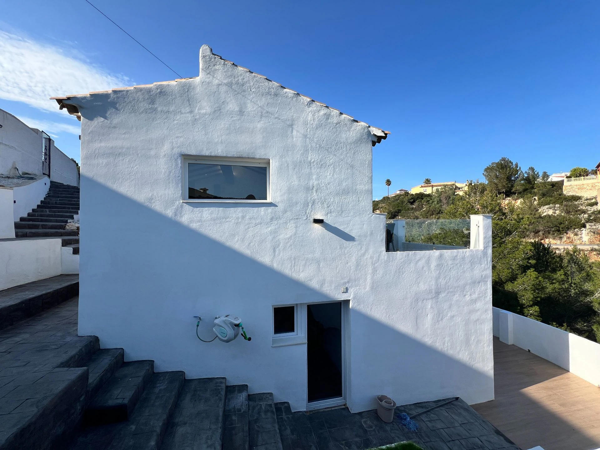 CRGG704237 - Villa de estilo ibicenco con vistas al mar en Denia