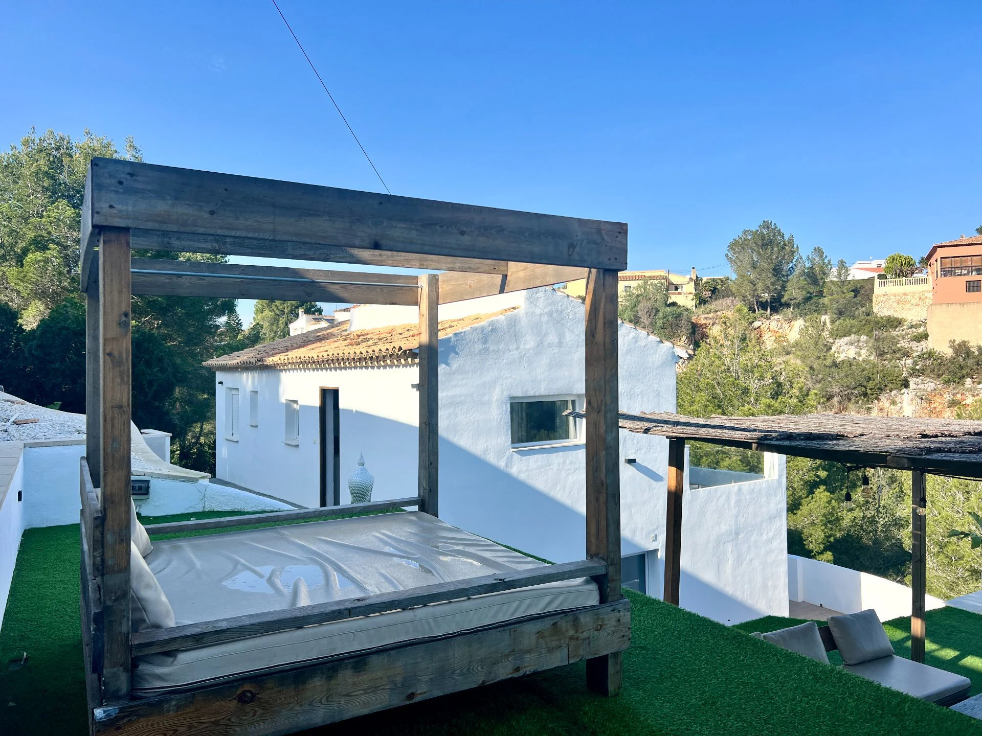 CRGG704237 - Villa de estilo ibicenco con vistas al mar en Denia
