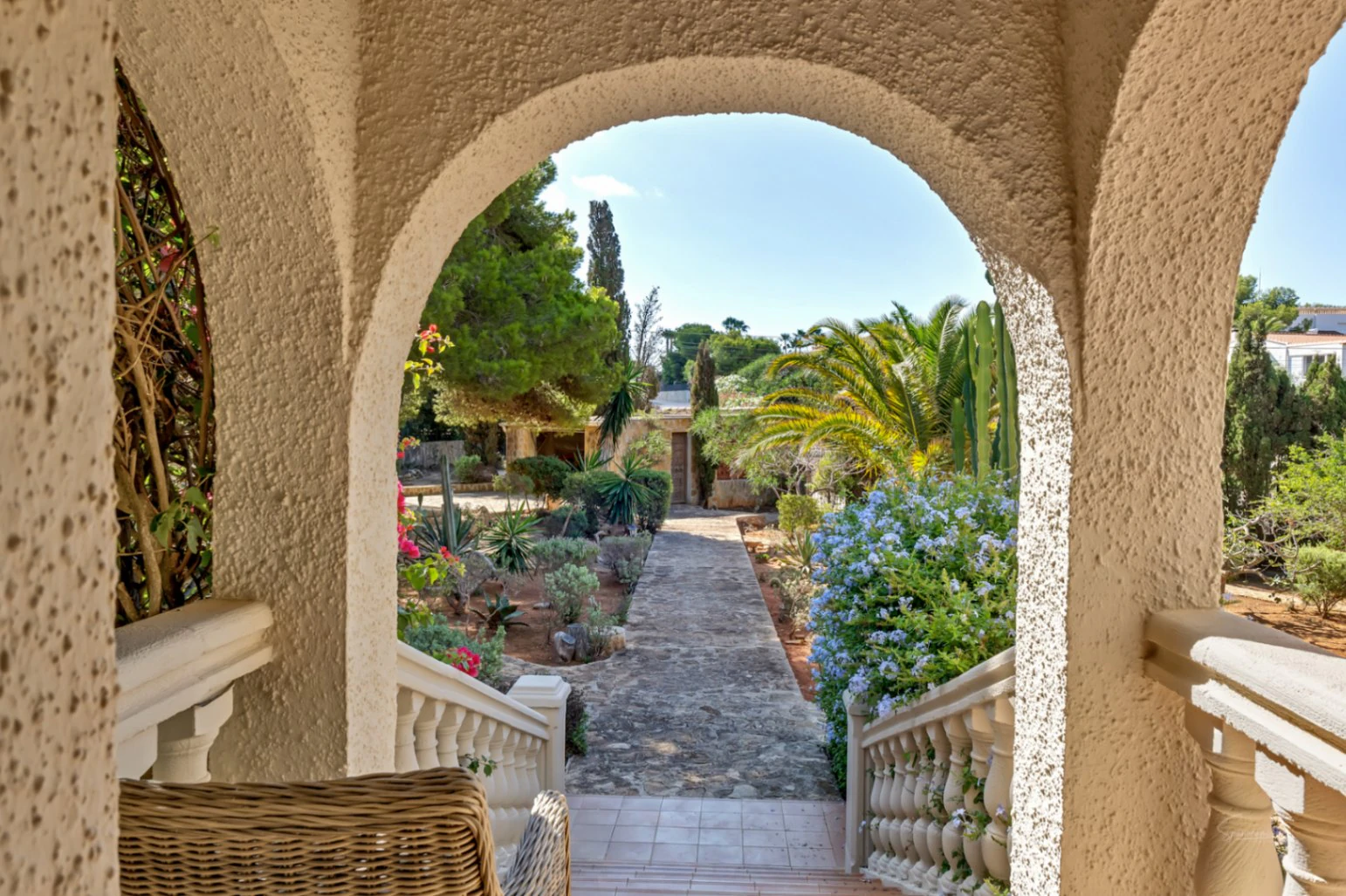 4653 - Villa with fantastic views of the sea and the island of Portichol in Jávea